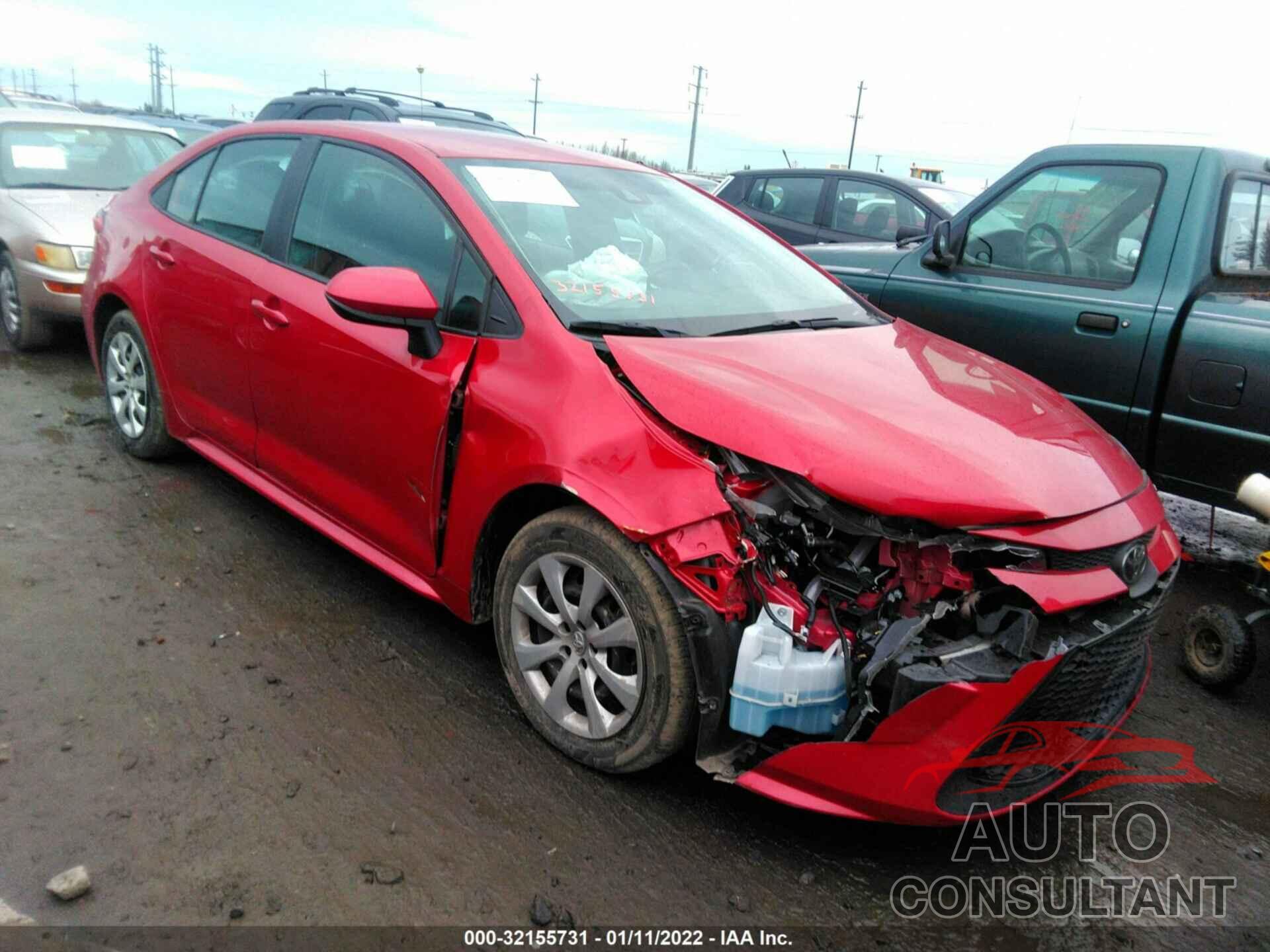 TOYOTA COROLLA 2020 - 5YFEPRAE3LP140540
