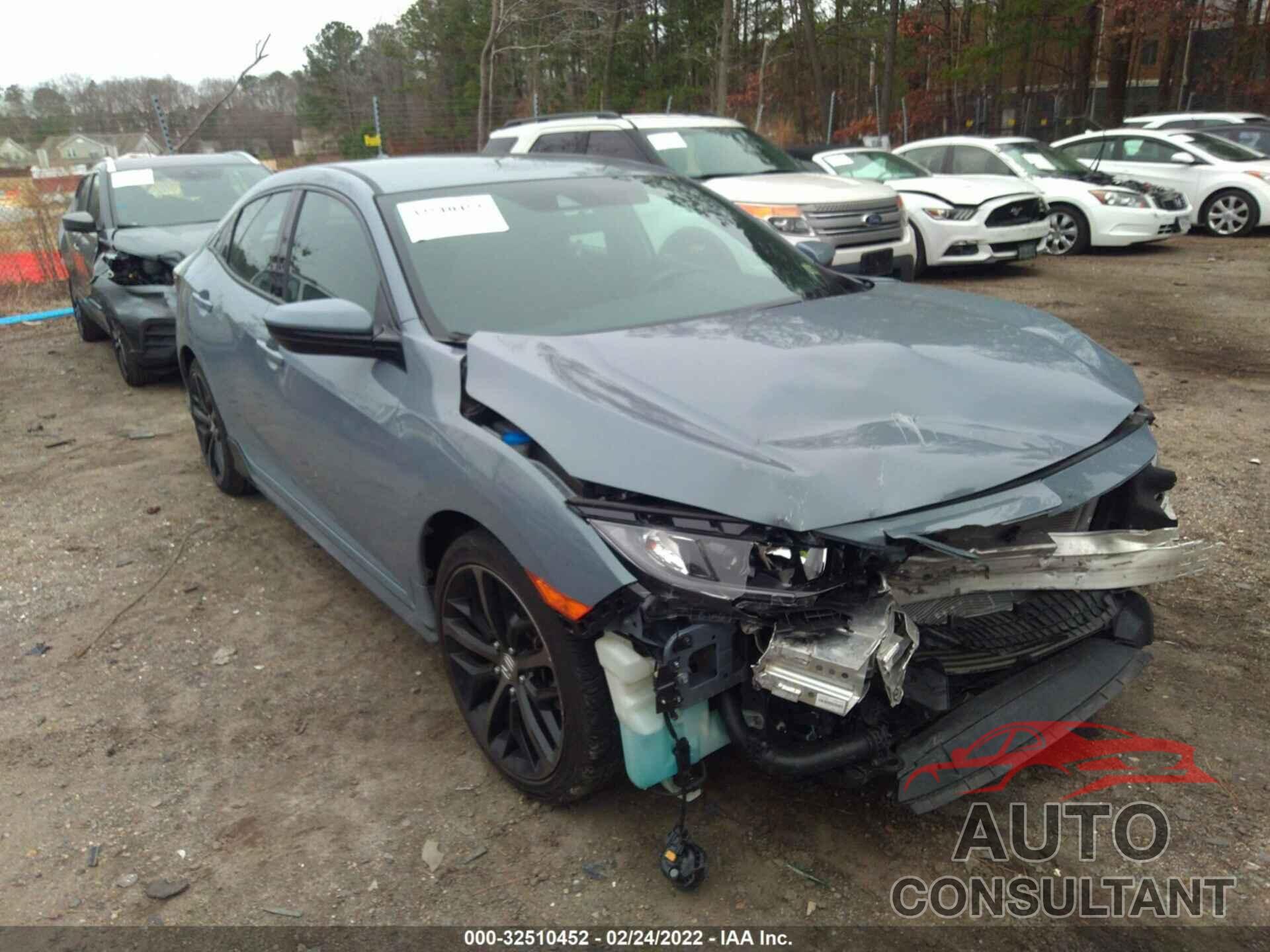 HONDA CIVIC HATCHBACK 2020 - SHHFK7H41LU223690