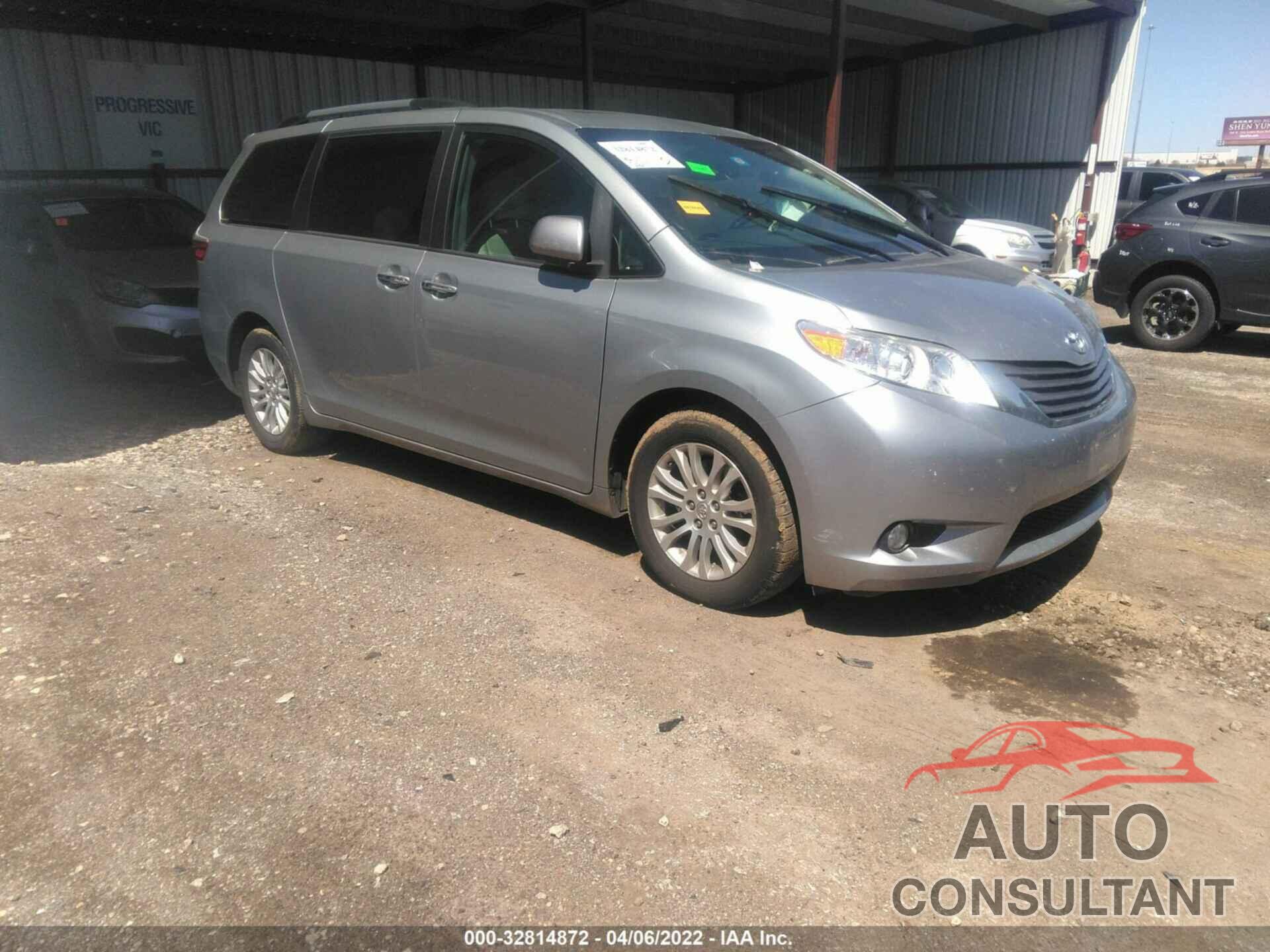 TOYOTA SIENNA 2017 - 5TDYZ3DC1HS828999