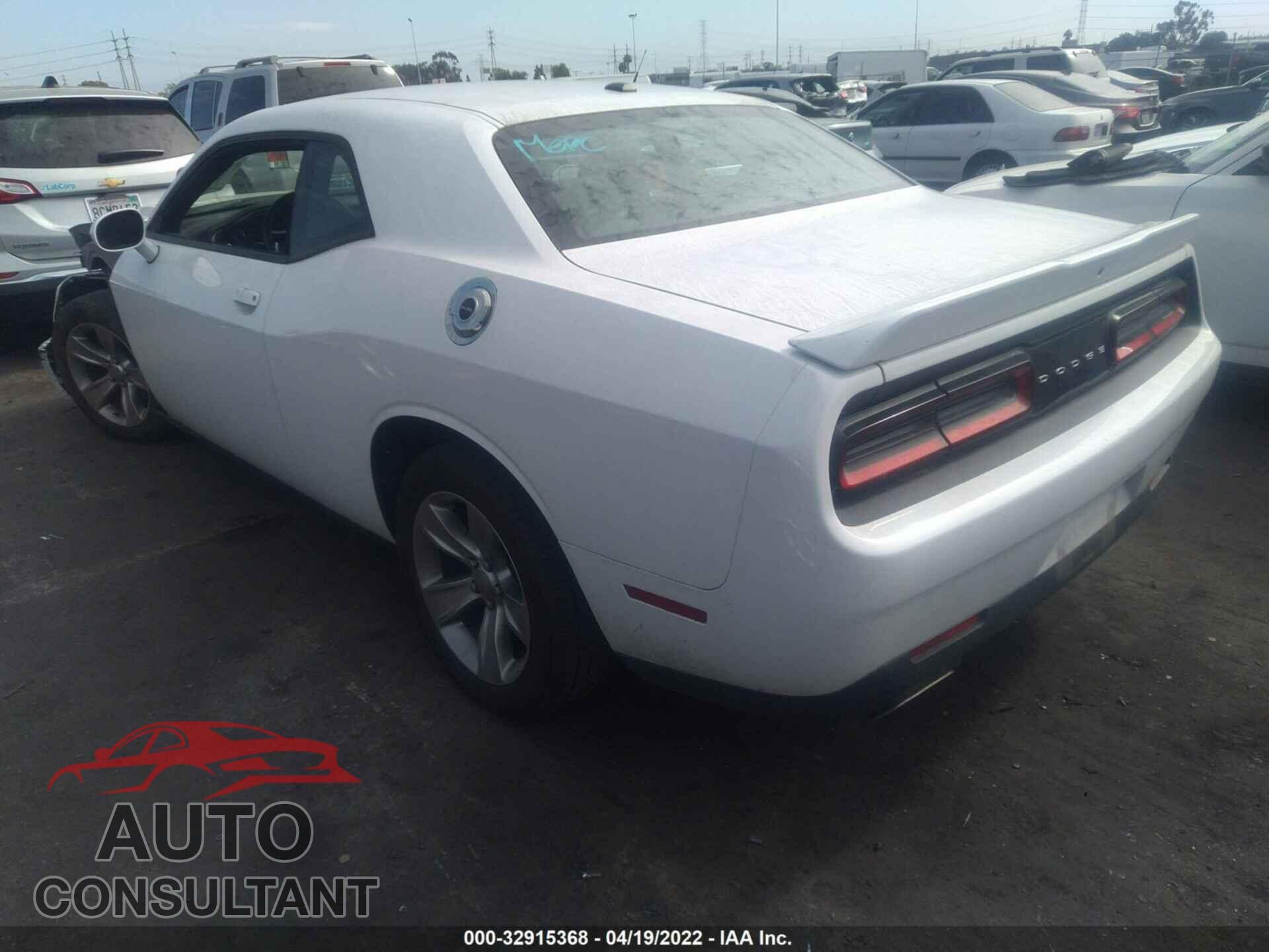 DODGE CHALLENGER 2019 - 2C3CDZAG5KH751020