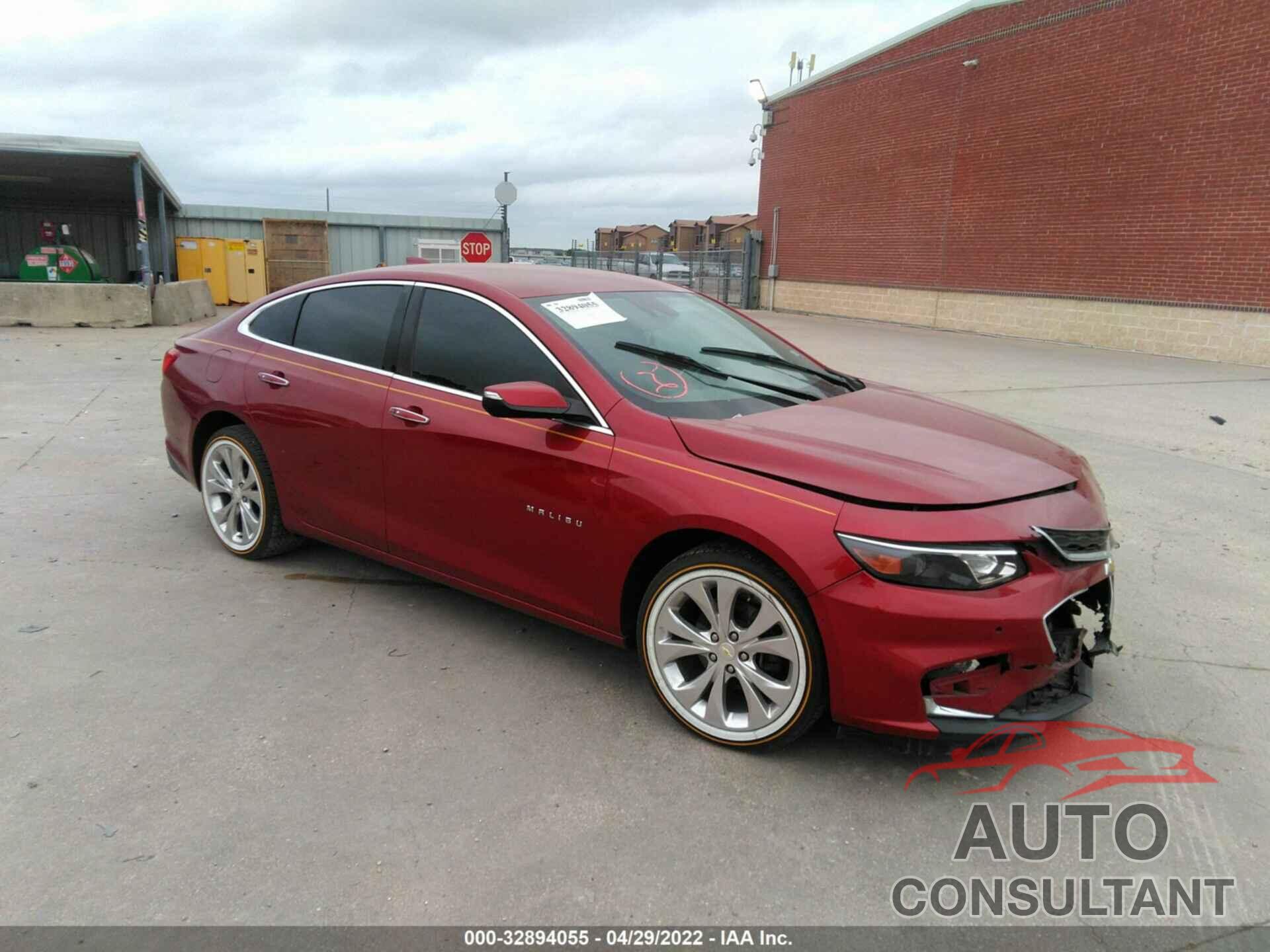 CHEVROLET MALIBU 2017 - 1G1ZH5SX7HF119205