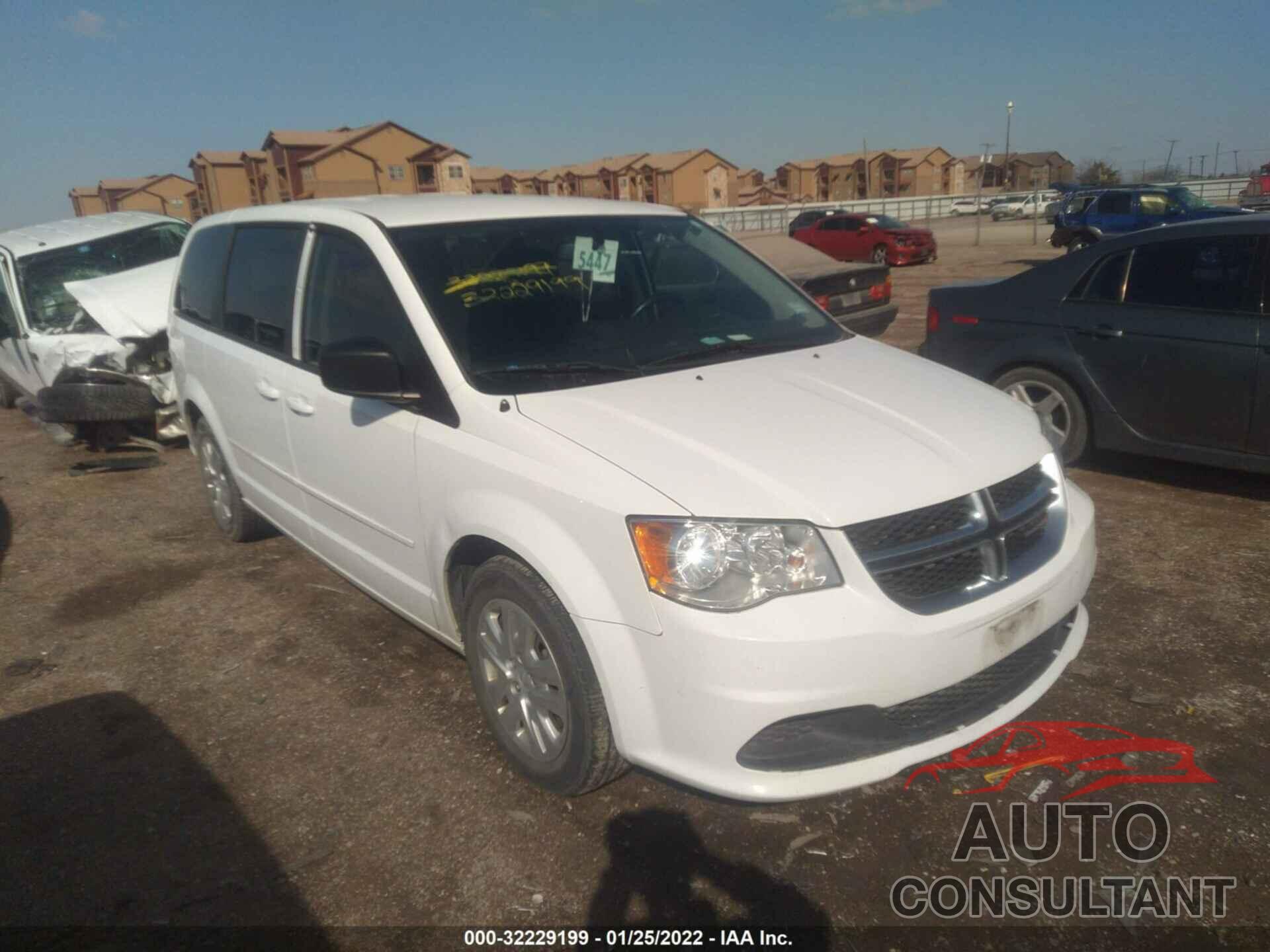 DODGE GRAND CARAVAN 2016 - 2C4RDGBG2GR176465