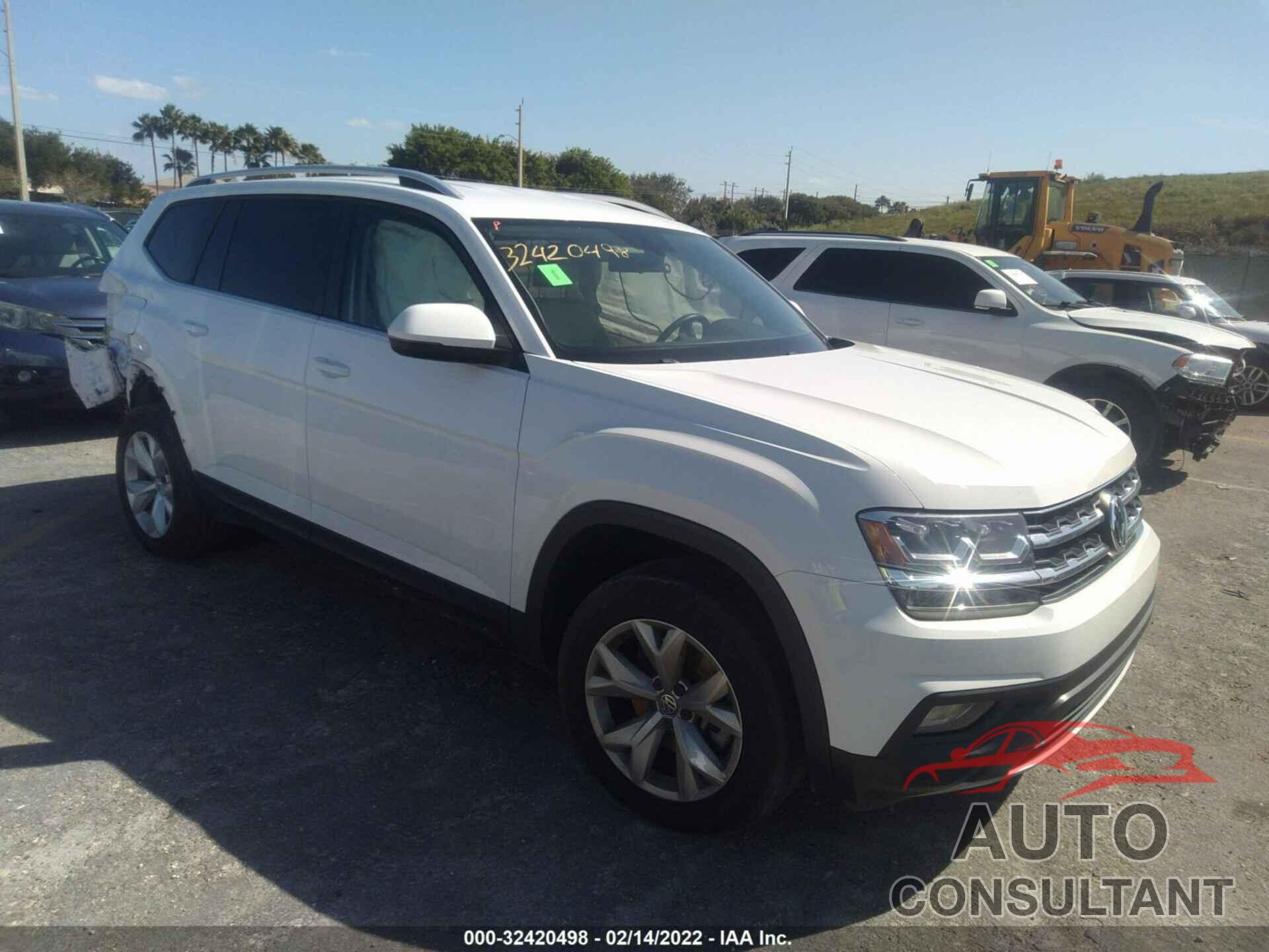 VOLKSWAGEN ATLAS 2018 - 1V2CP2CA0JC598856