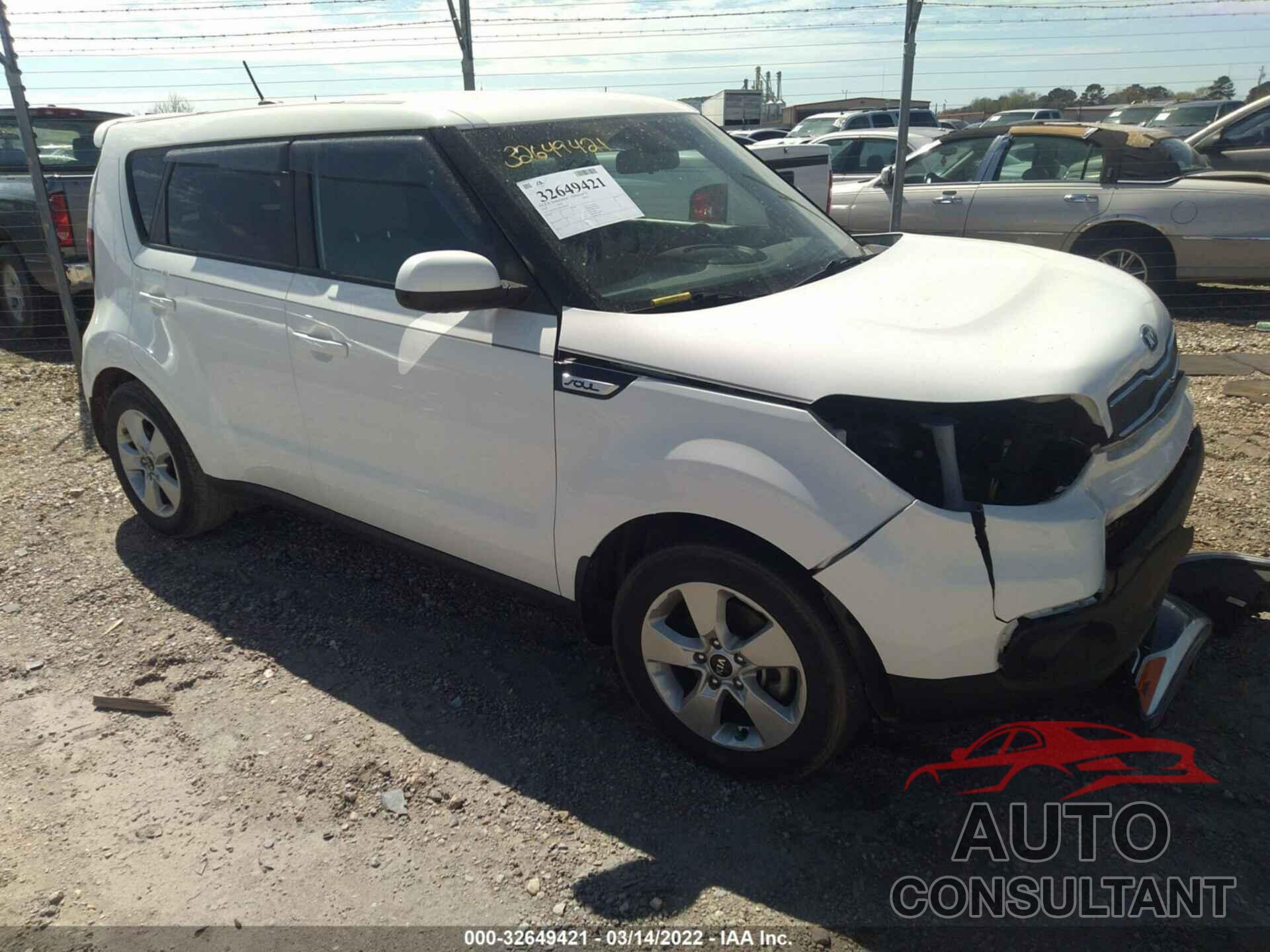 KIA SOUL 2019 - KNDJN2A28K7662064