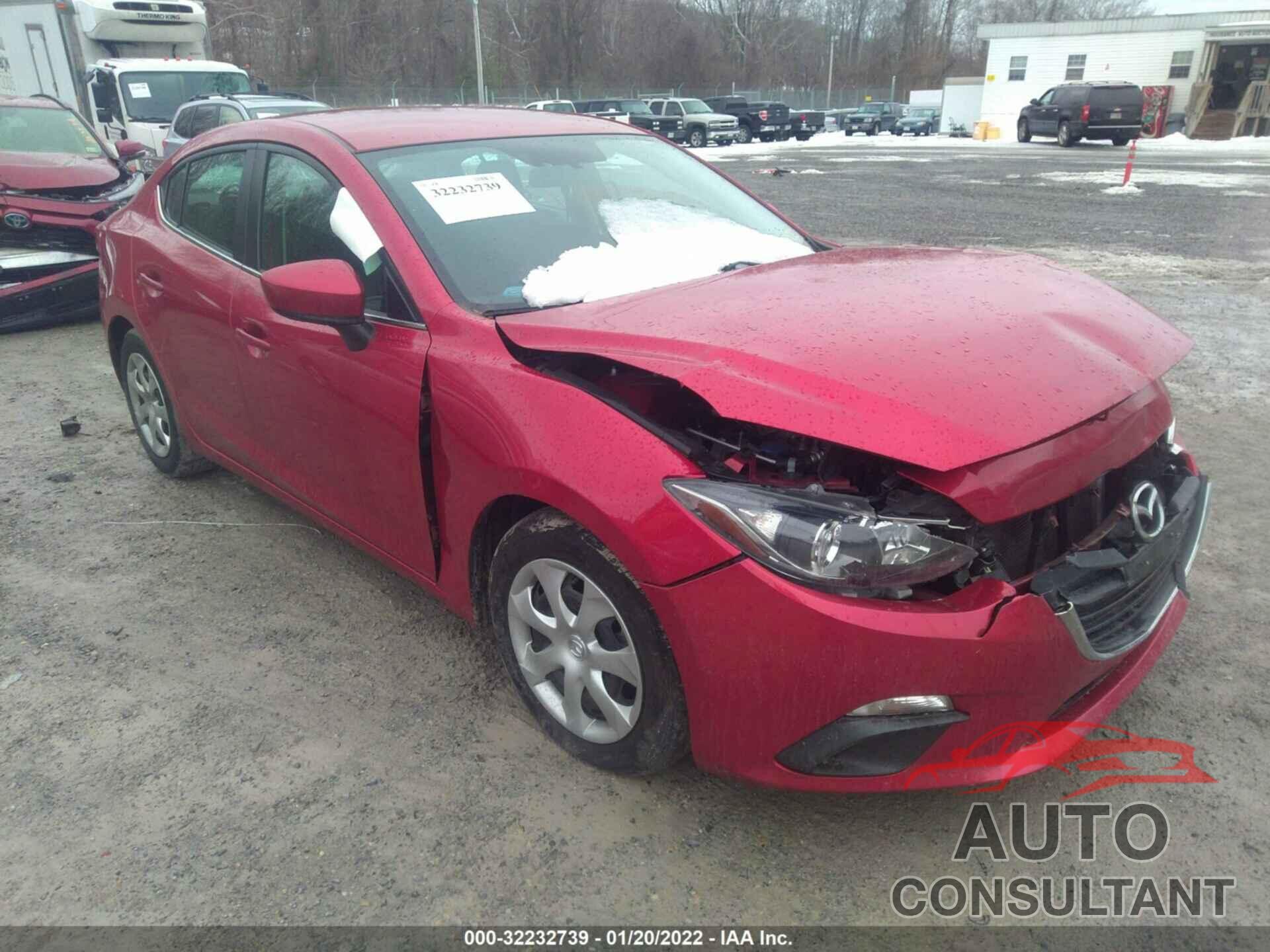 MAZDA MAZDA3 2016 - 3MZBM1U75GM259257