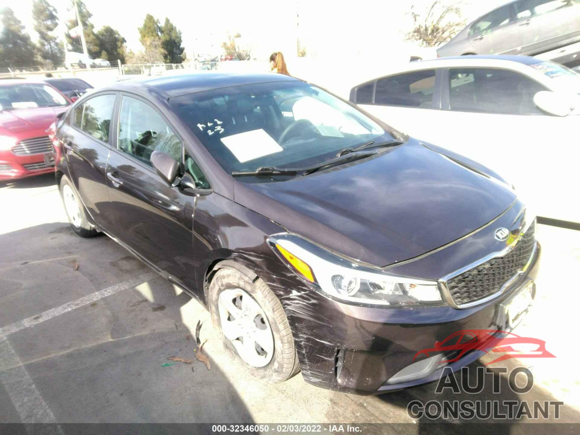KIA FORTE 2018 - 3KPFK4A77JE168685