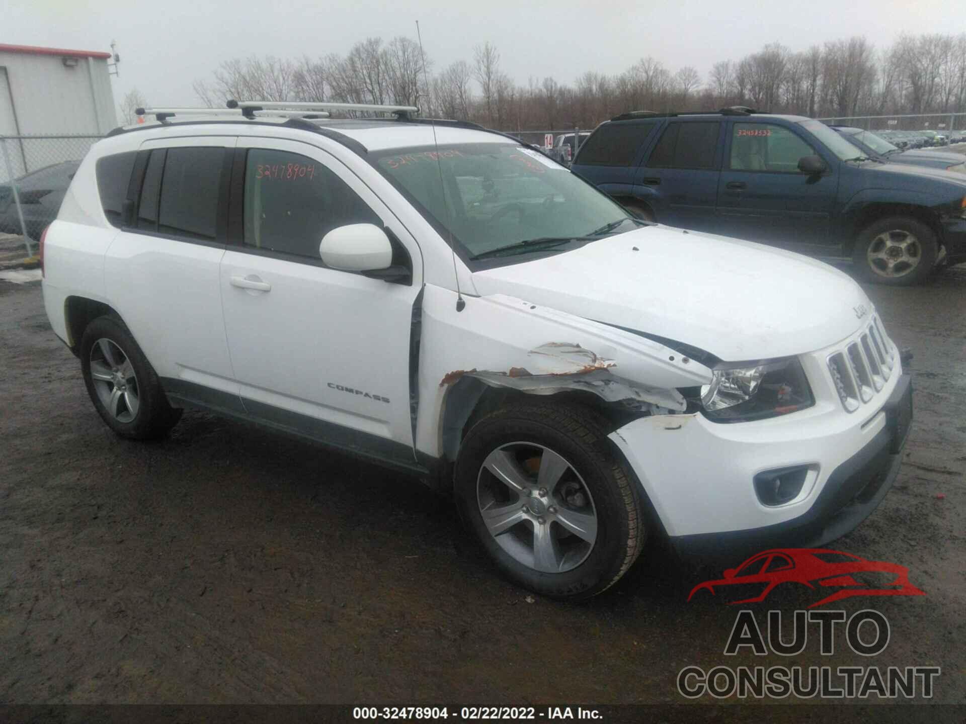 JEEP COMPASS 2017 - 1C4NJDEB9HD192561