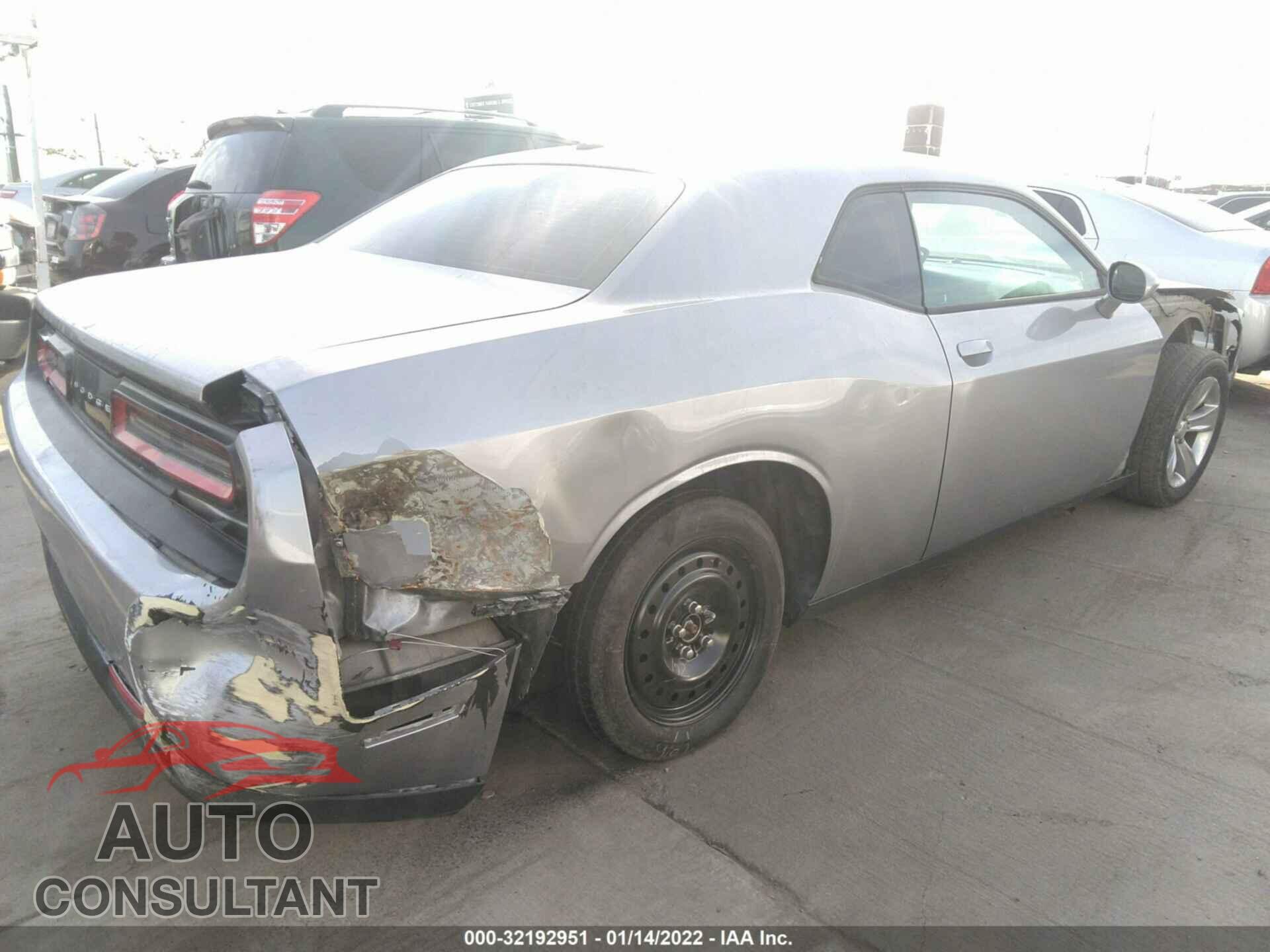 DODGE CHALLENGER 2016 - 2C3CDZAG2GH183784