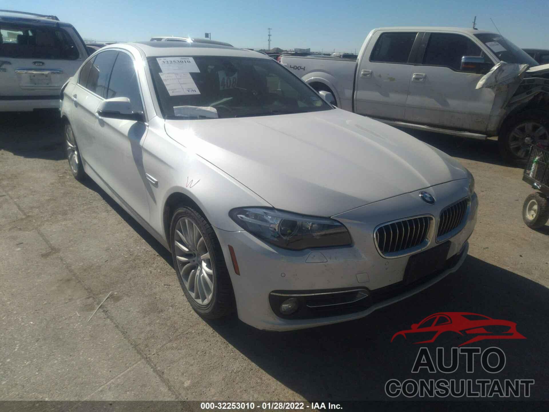 BMW 5 SERIES 2016 - WBA5A5C54GD525490