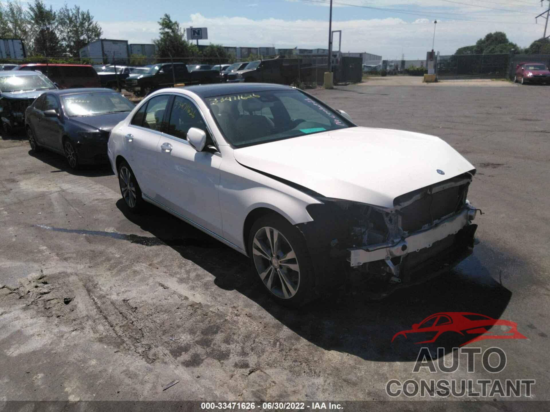 MERCEDES-BENZ C-CLASS 2017 - 55SWF4KB6HU203078
