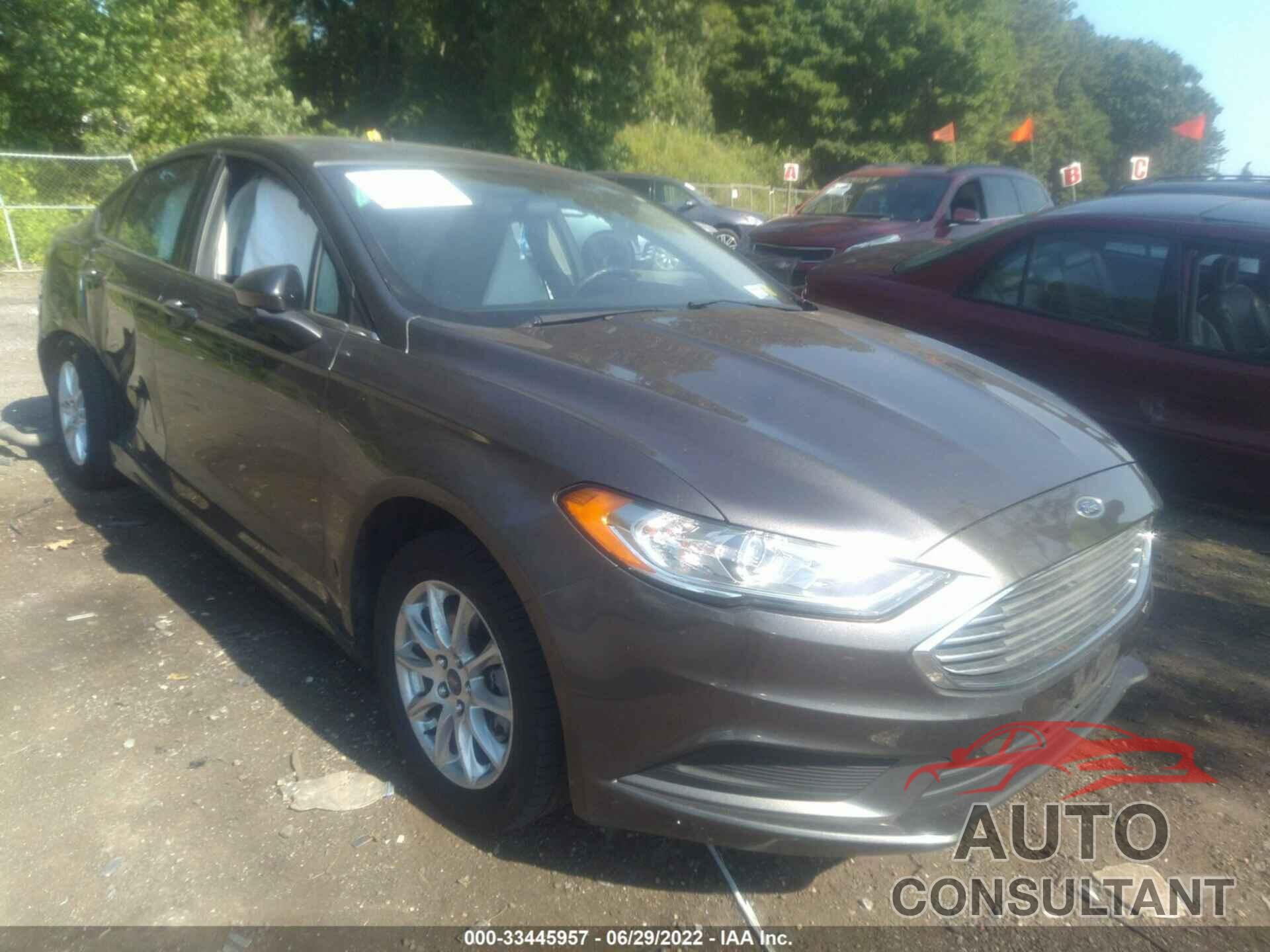 FORD FUSION 2017 - 3FA6P0G7XHR106675