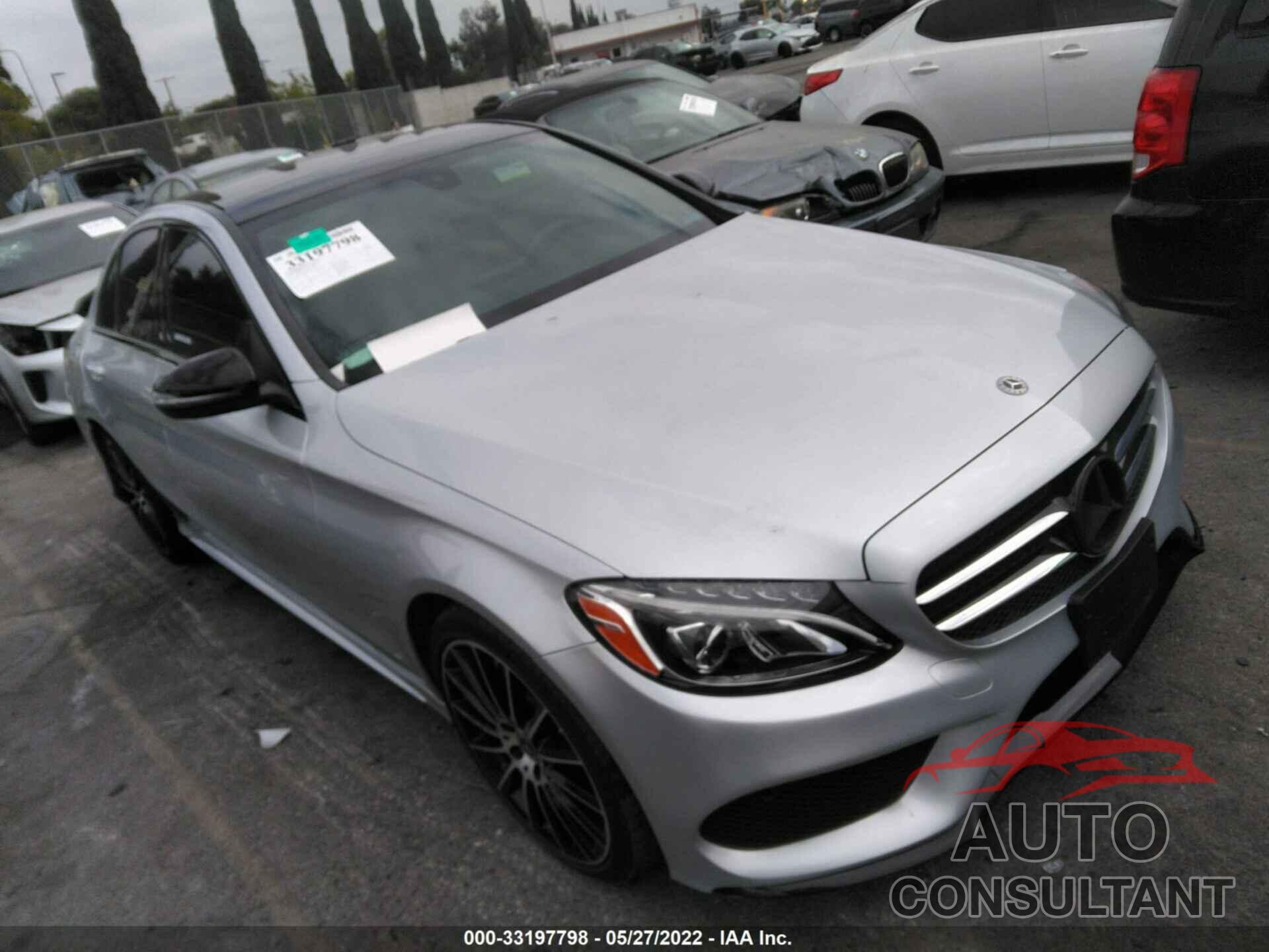 MERCEDES-BENZ C-CLASS 2018 - WDDWF4JB5JR421800