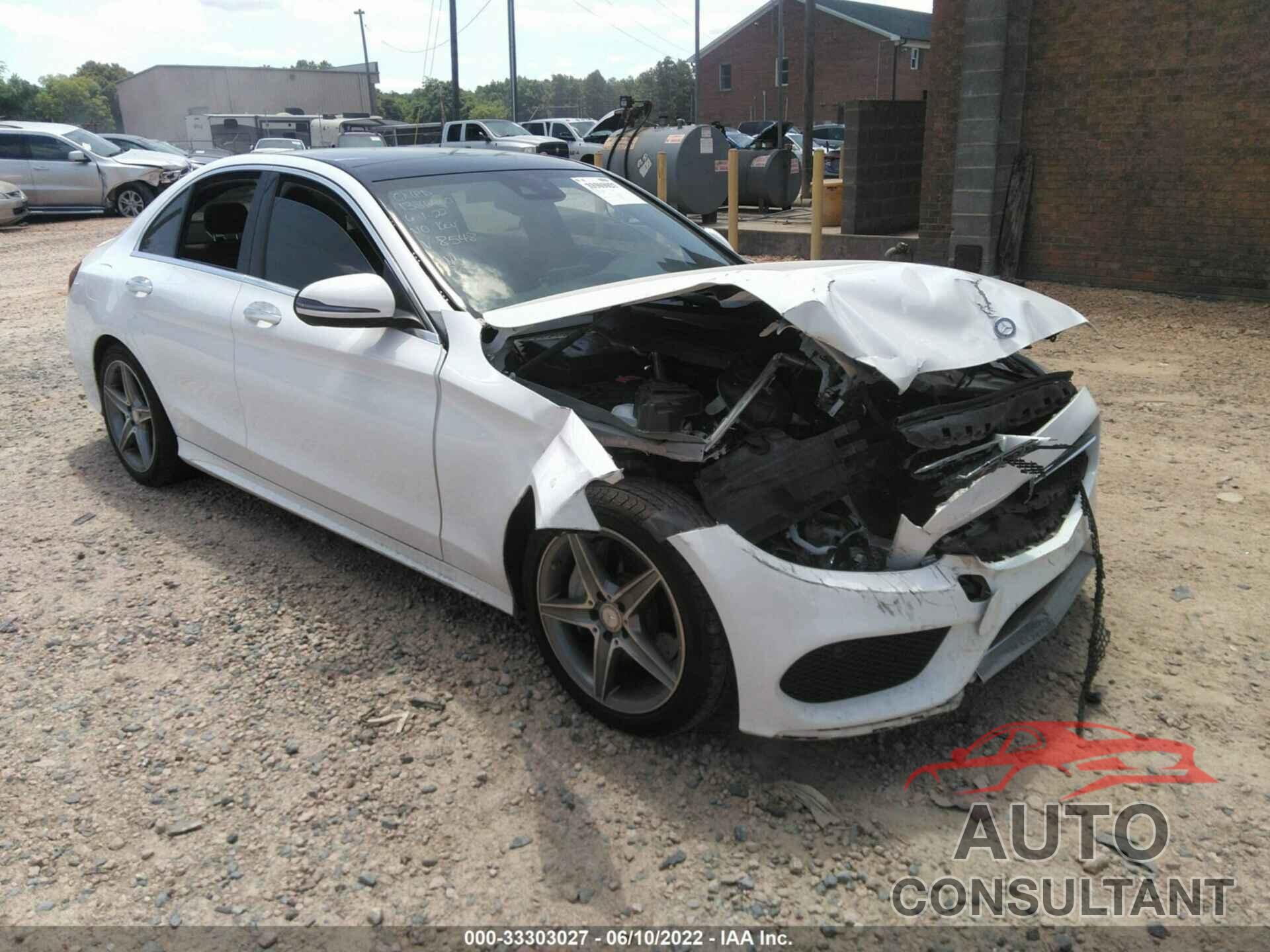 MERCEDES-BENZ C-CLASS 2016 - 55SWF4JBXGU158548