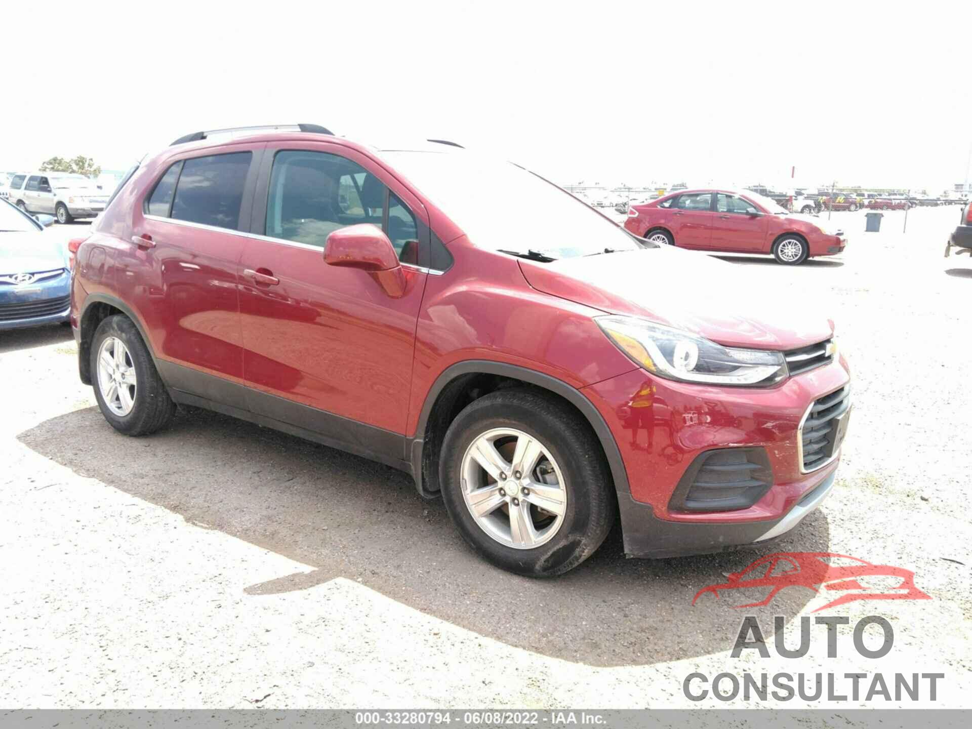 CHEVROLET TRAX 2018 - 3GNCJLSB2JL417898