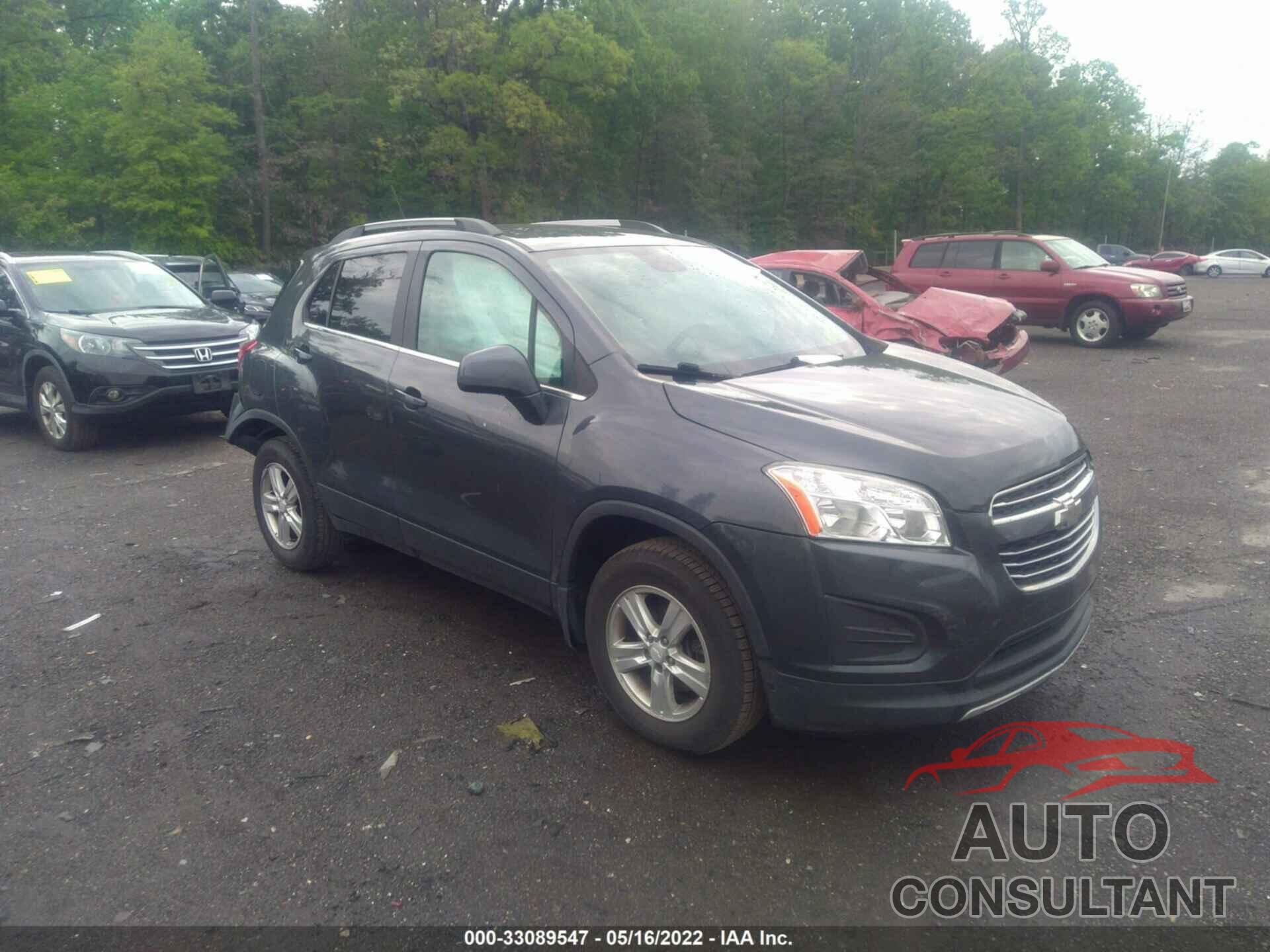 CHEVROLET TRAX 2016 - 3GNCJPSBXGL120507