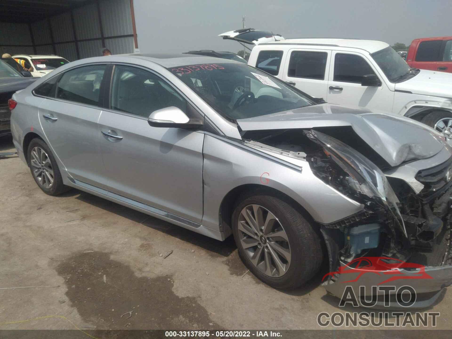 HYUNDAI SONATA 2016 - 5NPE34AFXGH362048