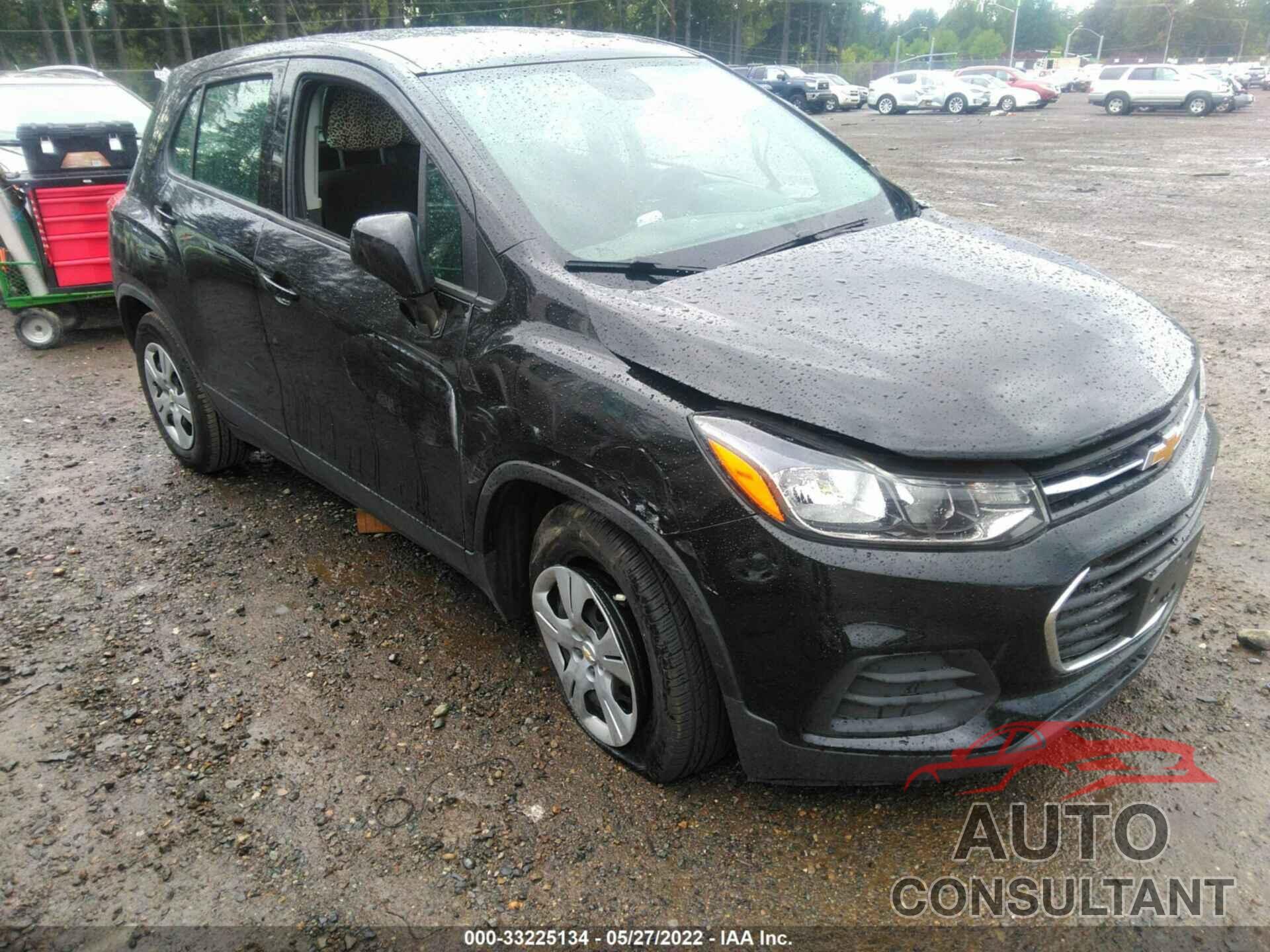 CHEVROLET TRAX 2017 - 3GNCJKSB3HL286775