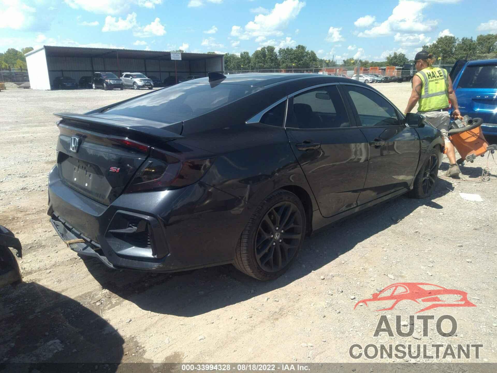 HONDA CIVIC SI SEDAN 2020 - 2HGFC1E57LH705634