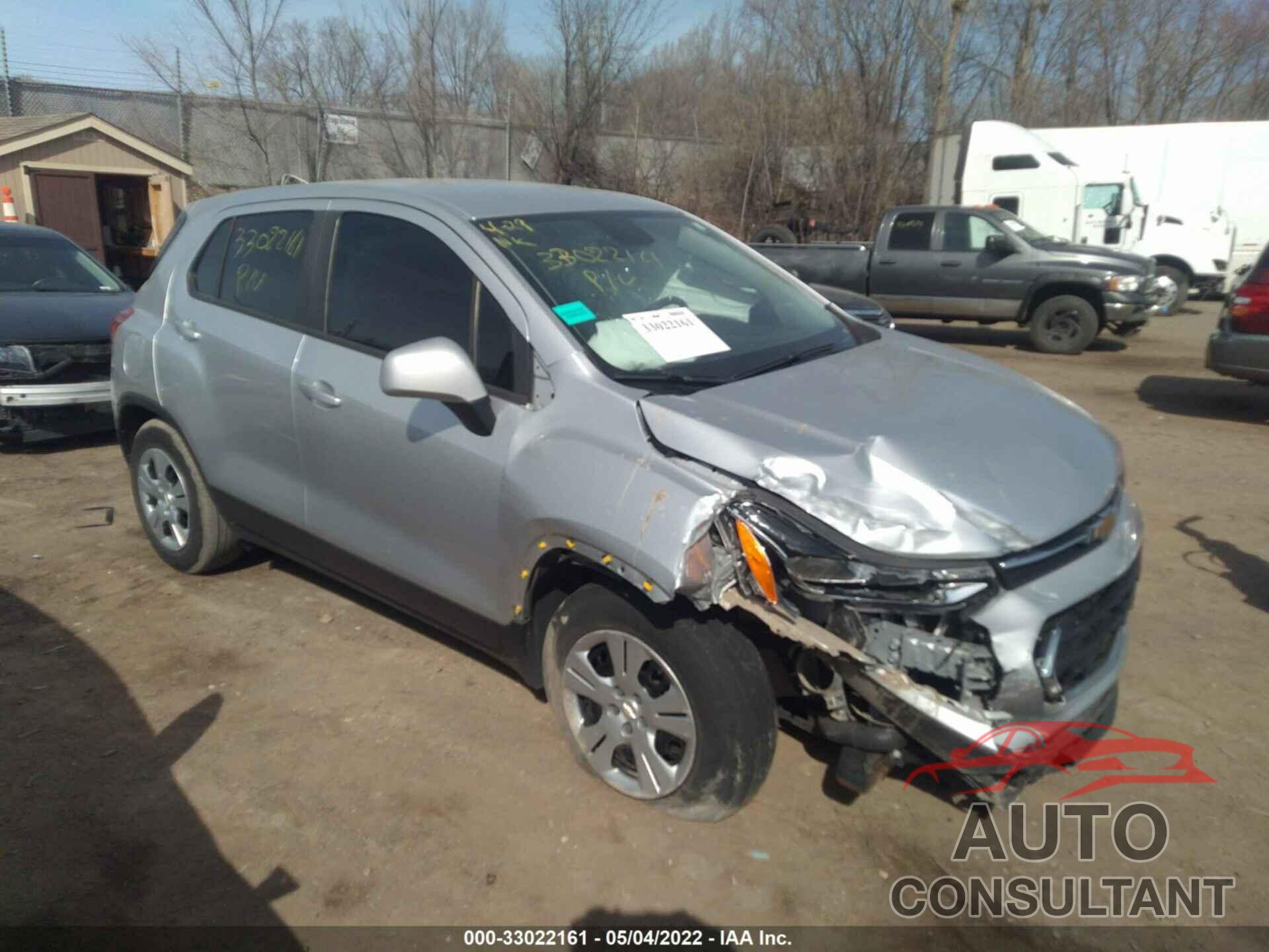 CHEVROLET TRAX 2017 - KL7CJKSB1HB073685