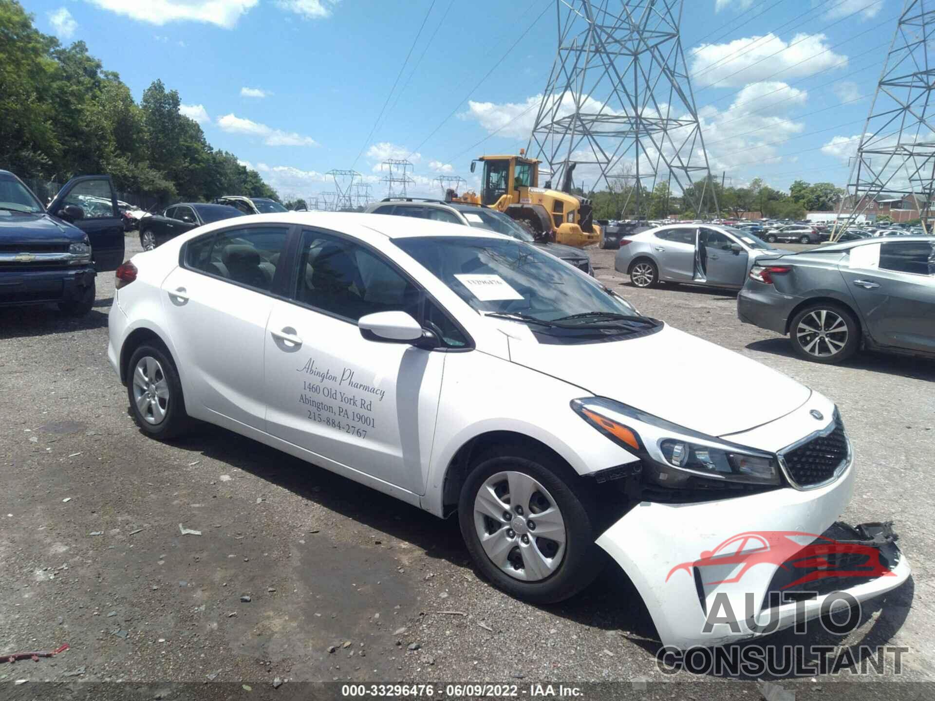 KIA FORTE 2018 - 3KPFK4A78JE273364