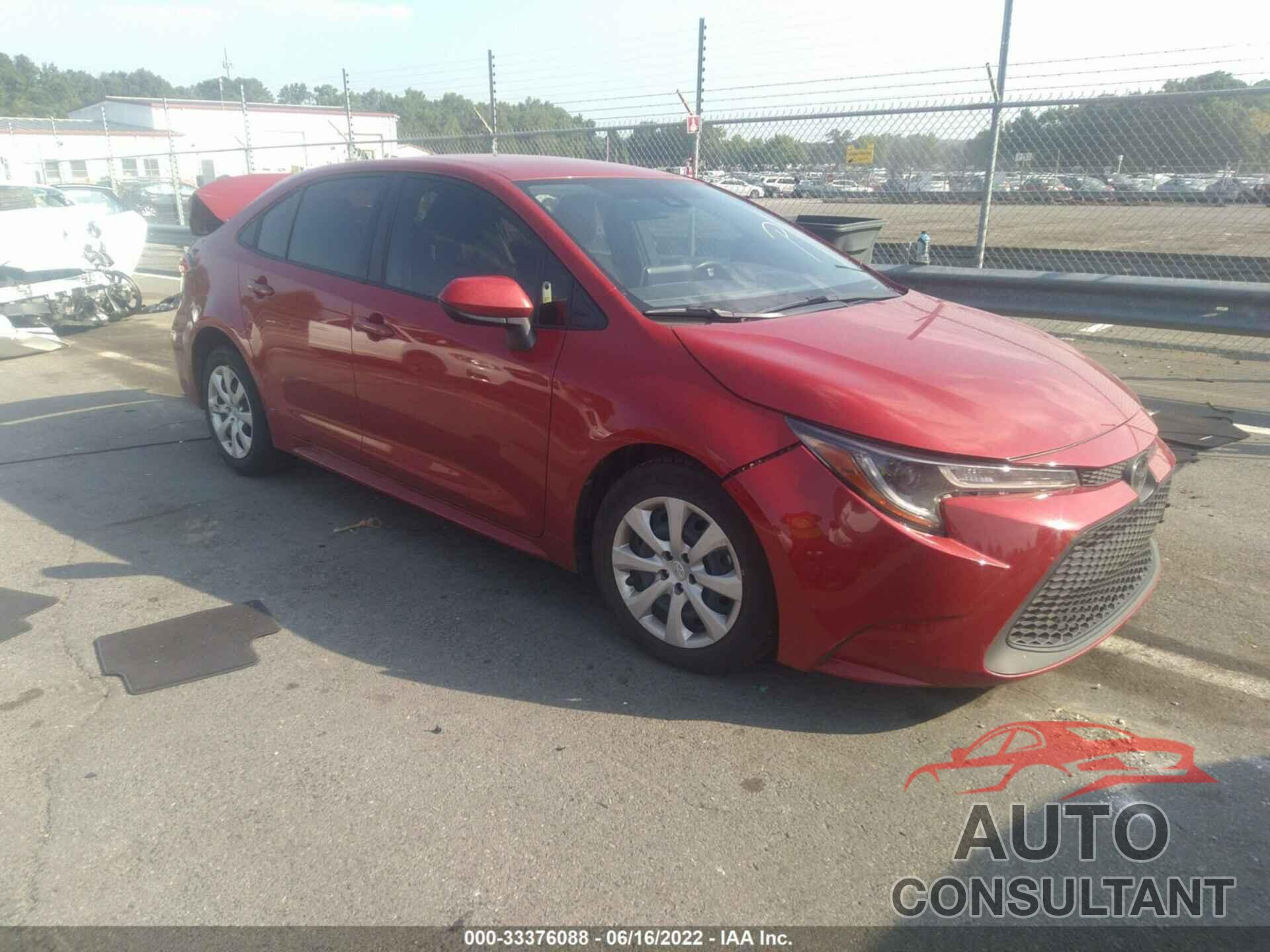 TOYOTA COROLLA 2020 - JTDEPRAE1LJ114474