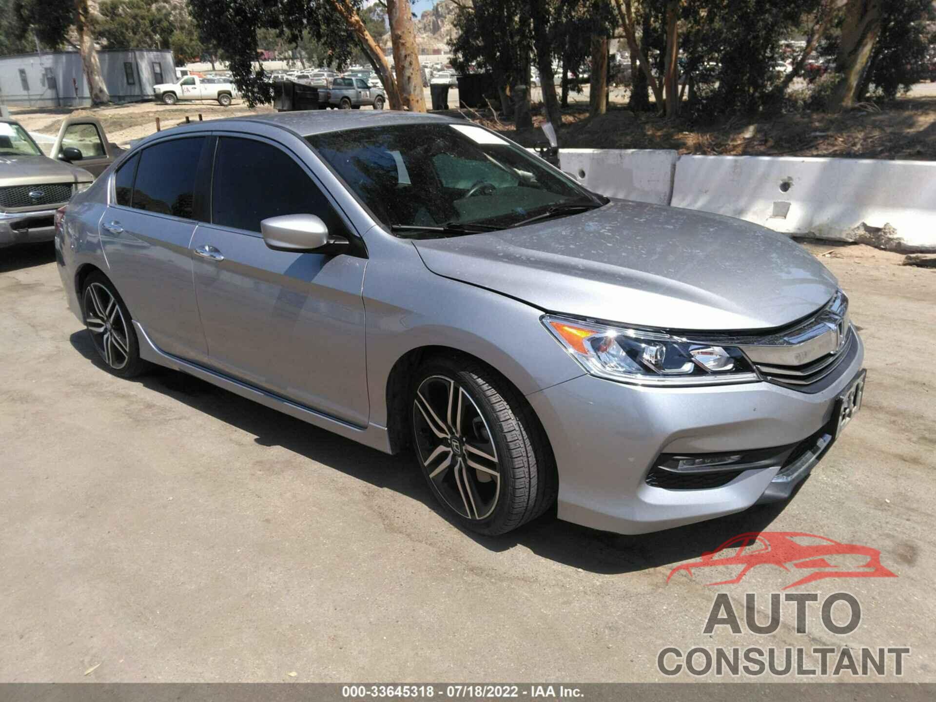 HONDA ACCORD SEDAN 2017 - 1HGCR2F59HA277576