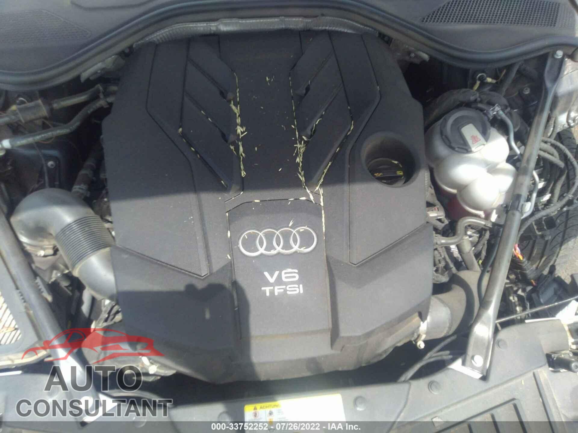 AUDI A8 2019 - WAU8DAF84KN005991