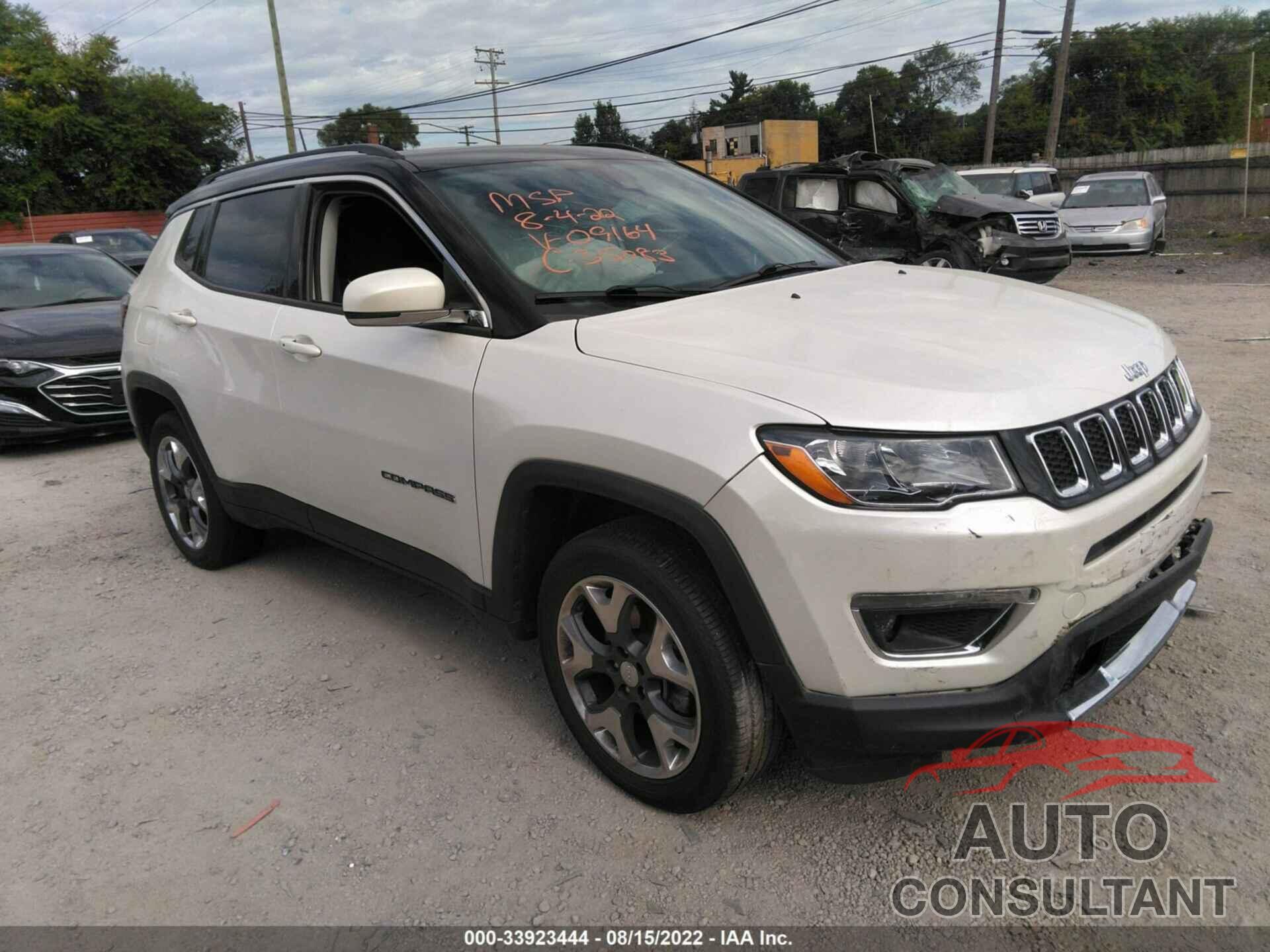 JEEP COMPASS 2021 - 3C4NJDCB9MT509164