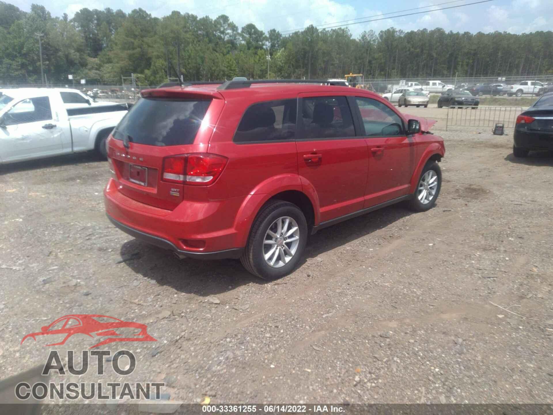 DODGE JOURNEY 2017 - 3C4PDCBG5HT532311