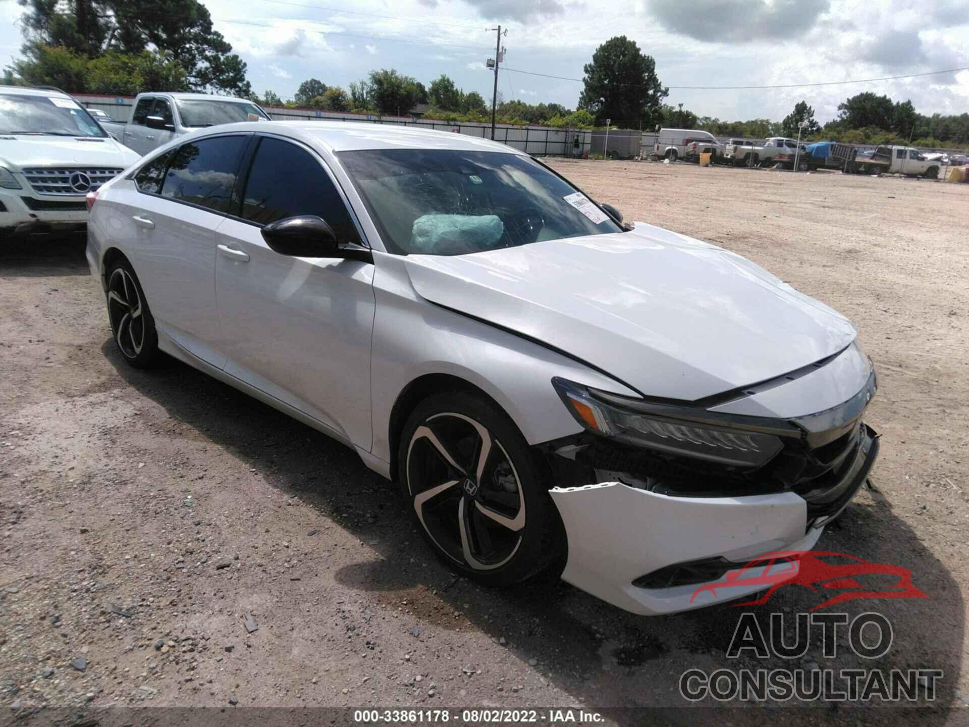 HONDA ACCORD SEDAN 2021 - 1HGCV1F38MA098542