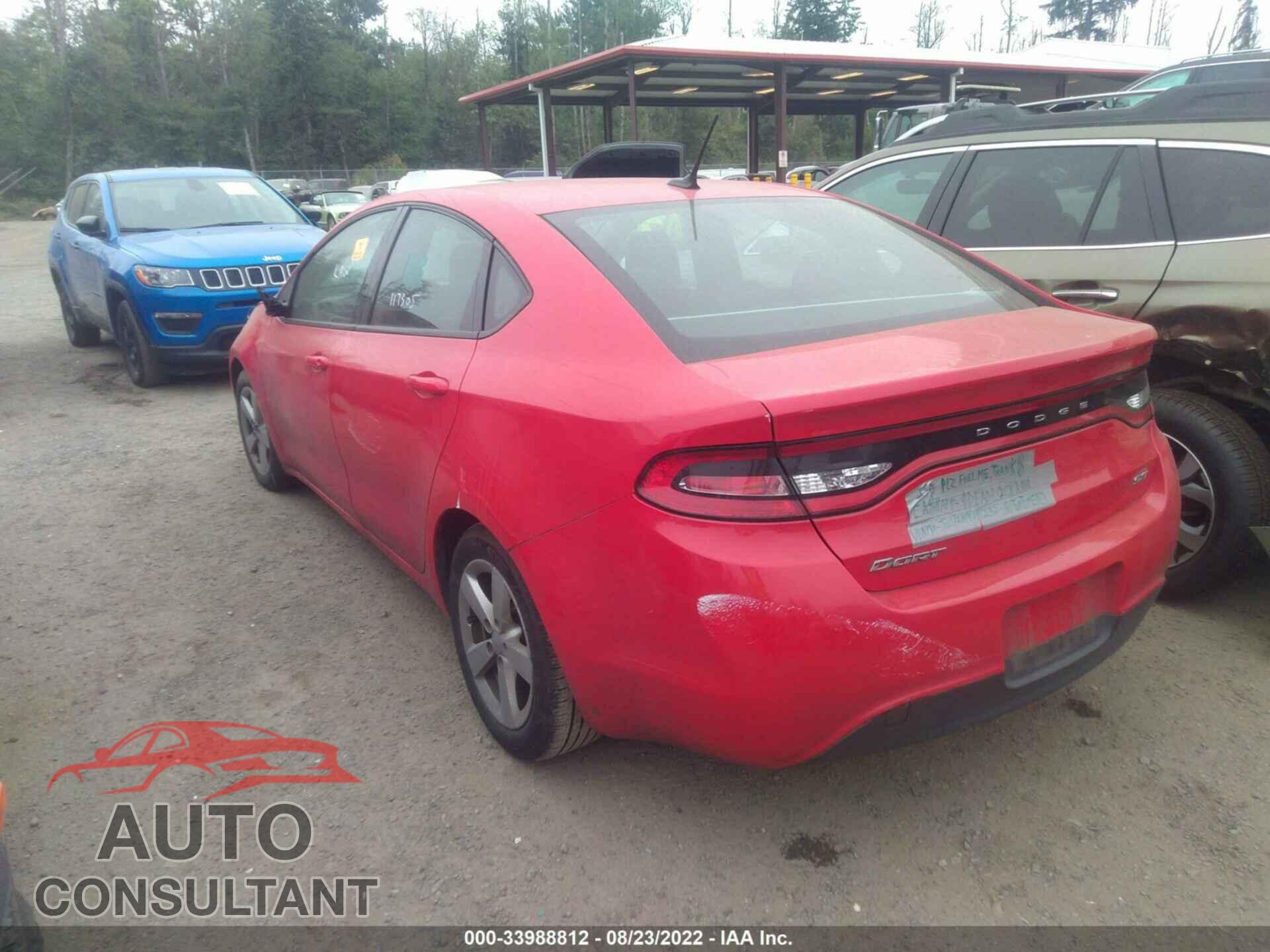 DODGE DART 2016 - 1C3CDFBB0GD764067