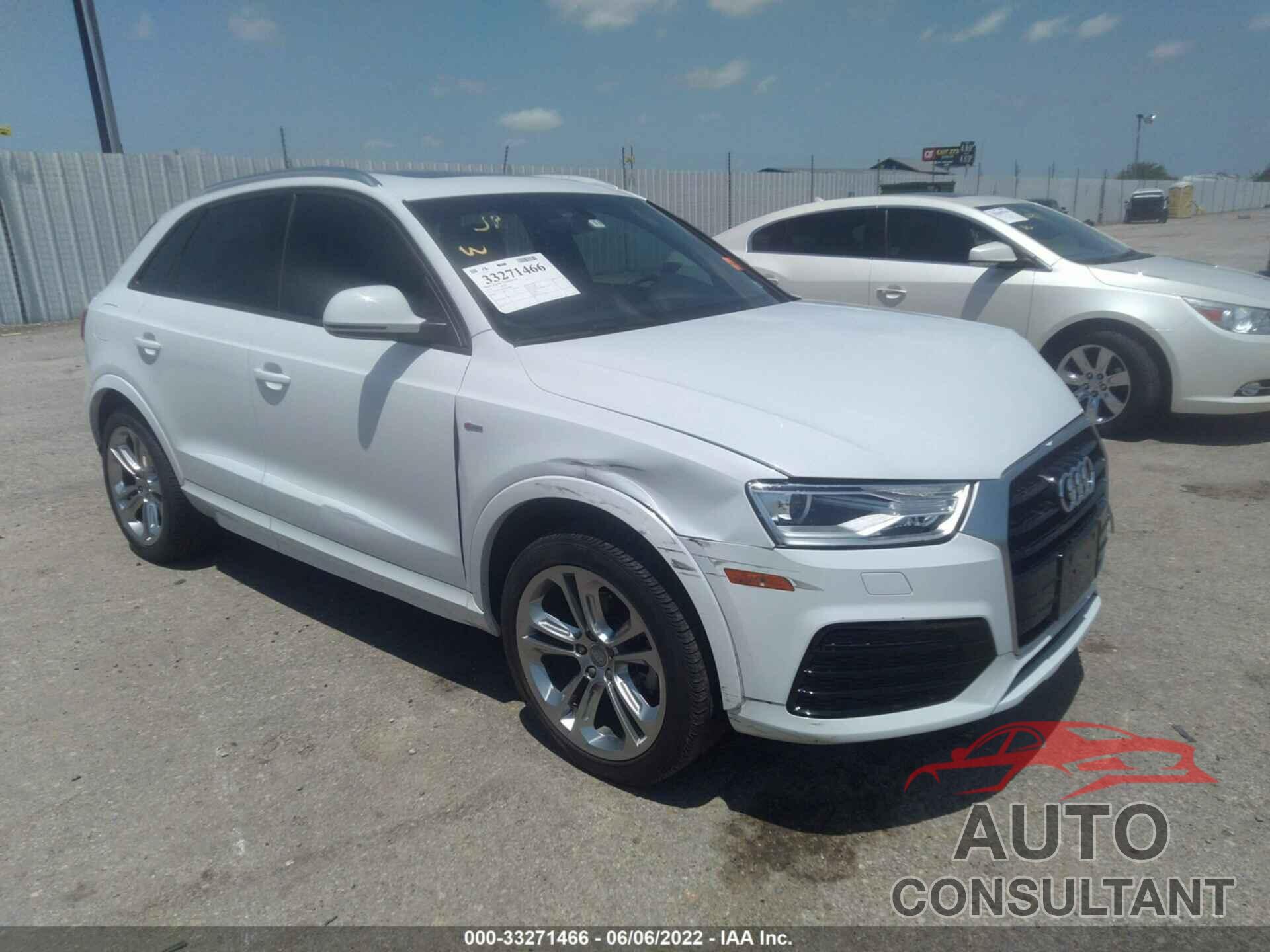 AUDI Q3 2018 - WA1BCCFS8JR029876