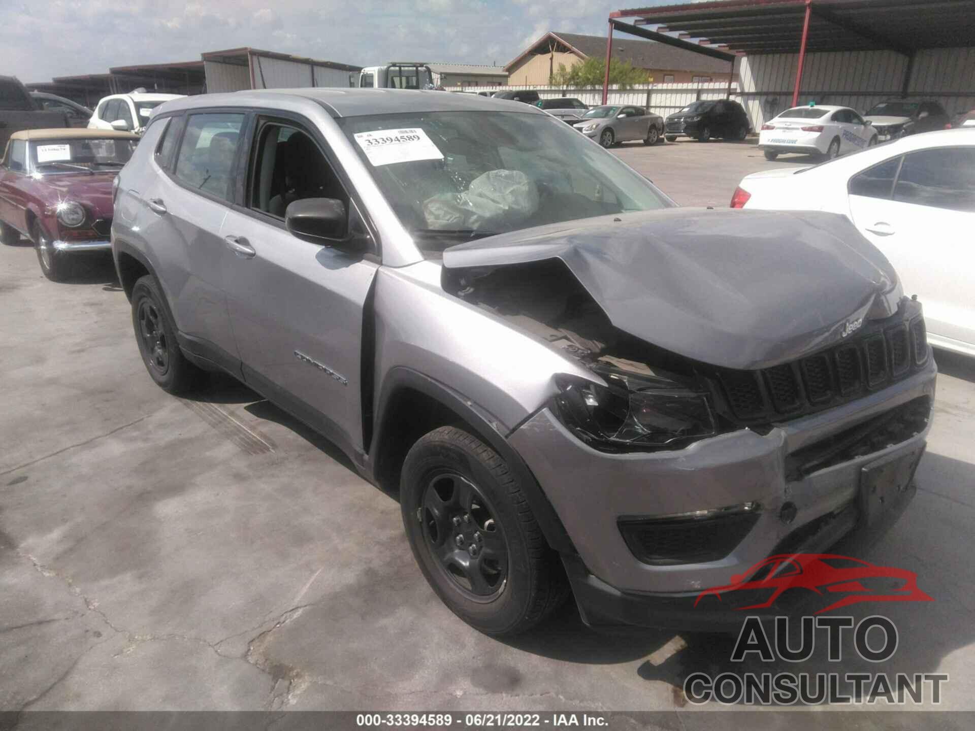 JEEP COMPASS 2018 - 3C4NJDAB5JT480292
