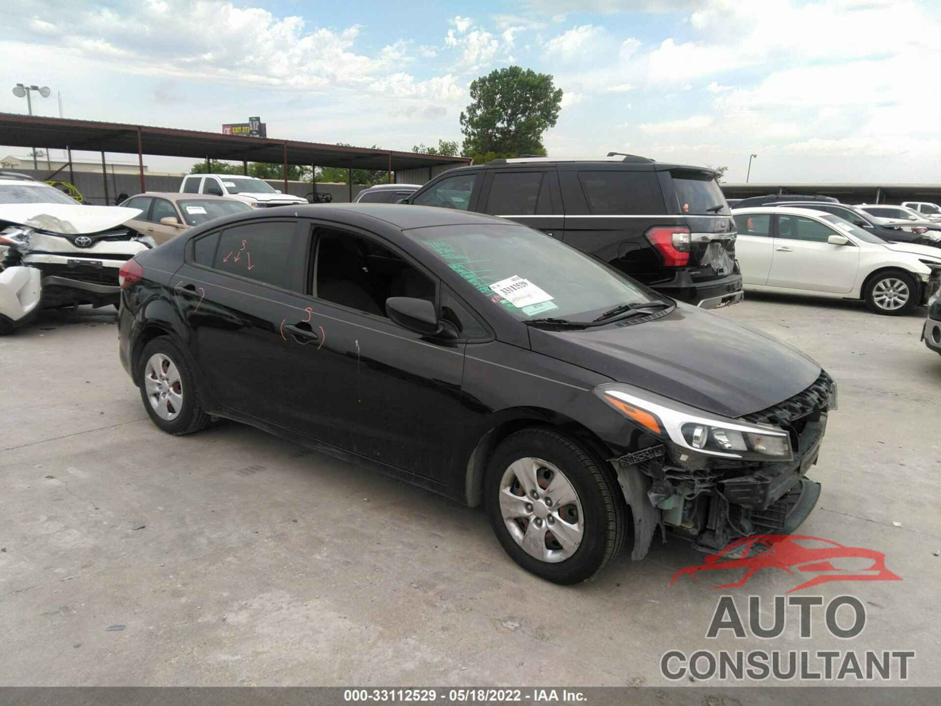 KIA FORTE 2018 - 3KPFK4A78JE219059