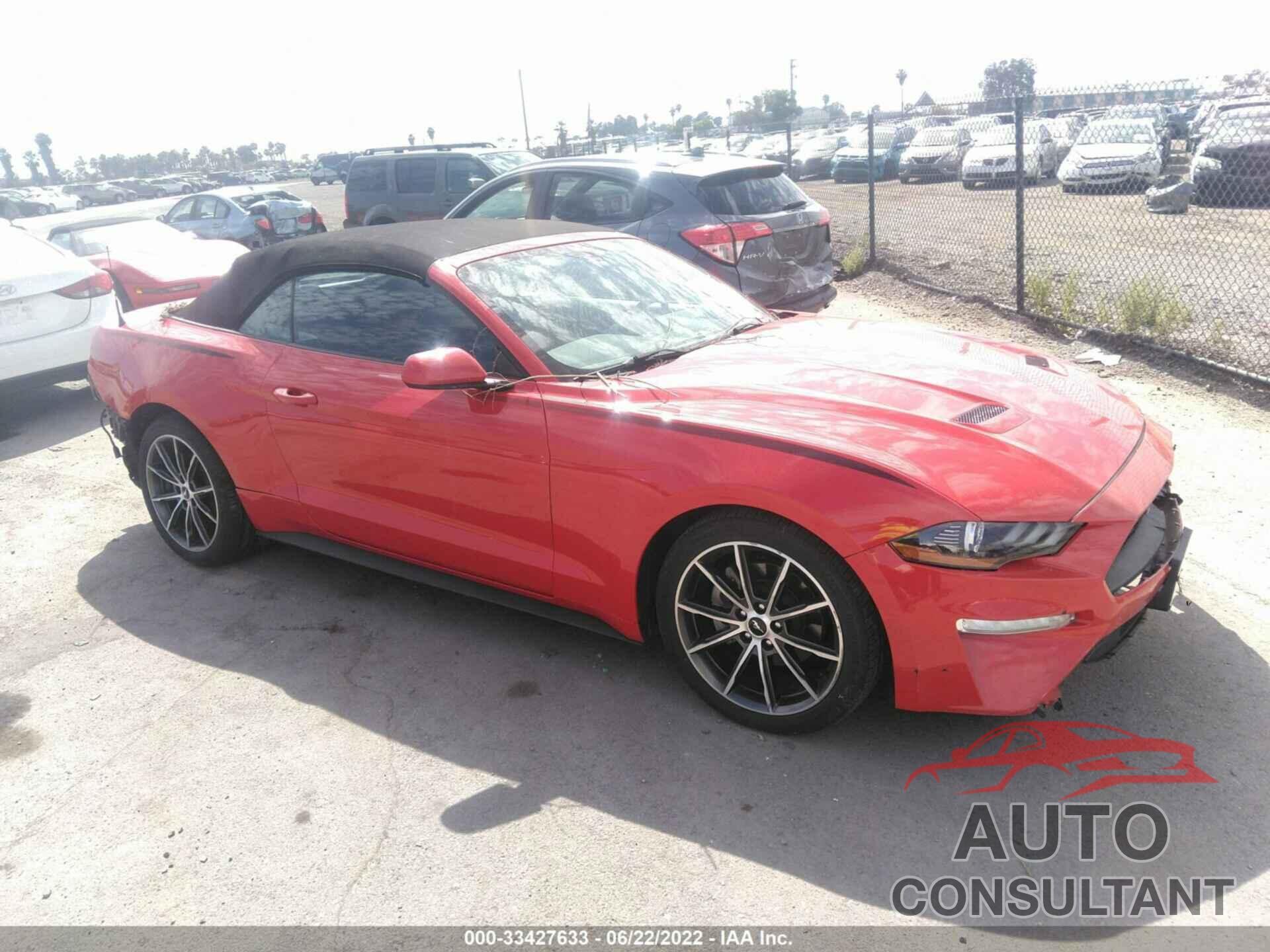 FORD MUSTANG 2018 - 1FATP8UH8J5143148