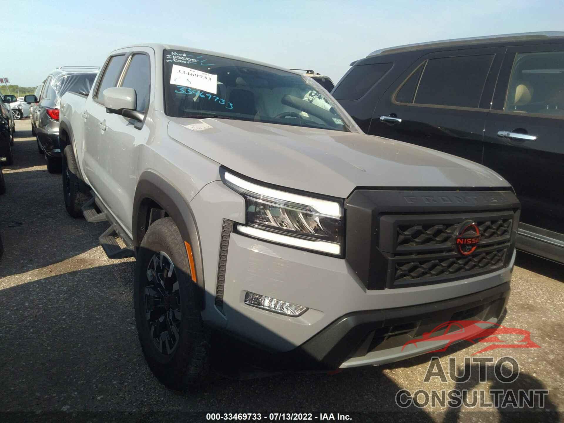 NISSAN FRONTIER 2022 - 1N6ED1EJ2NN604934