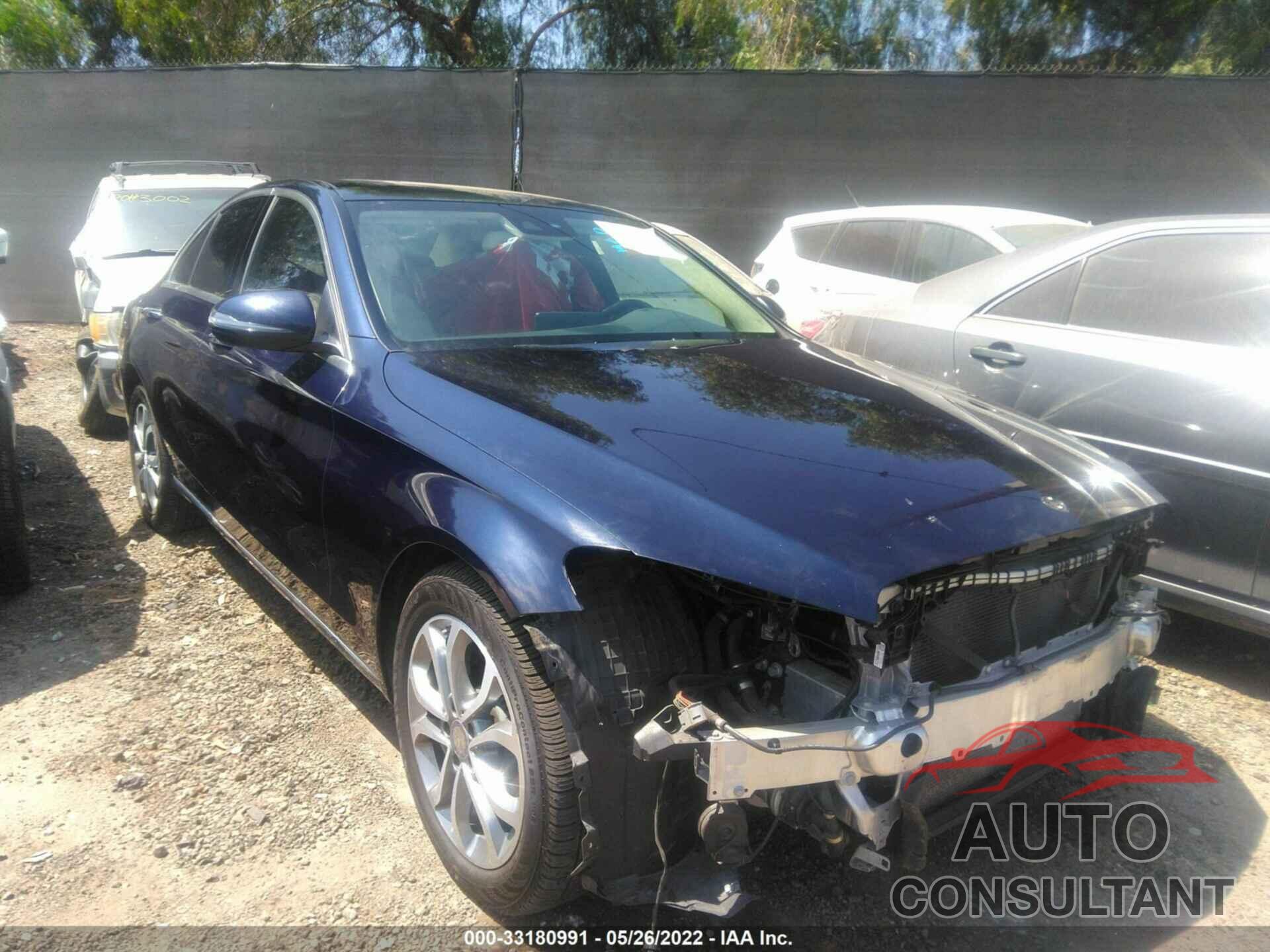 MERCEDES-BENZ C-CLASS 2016 - 55SWF4KB6GU136626