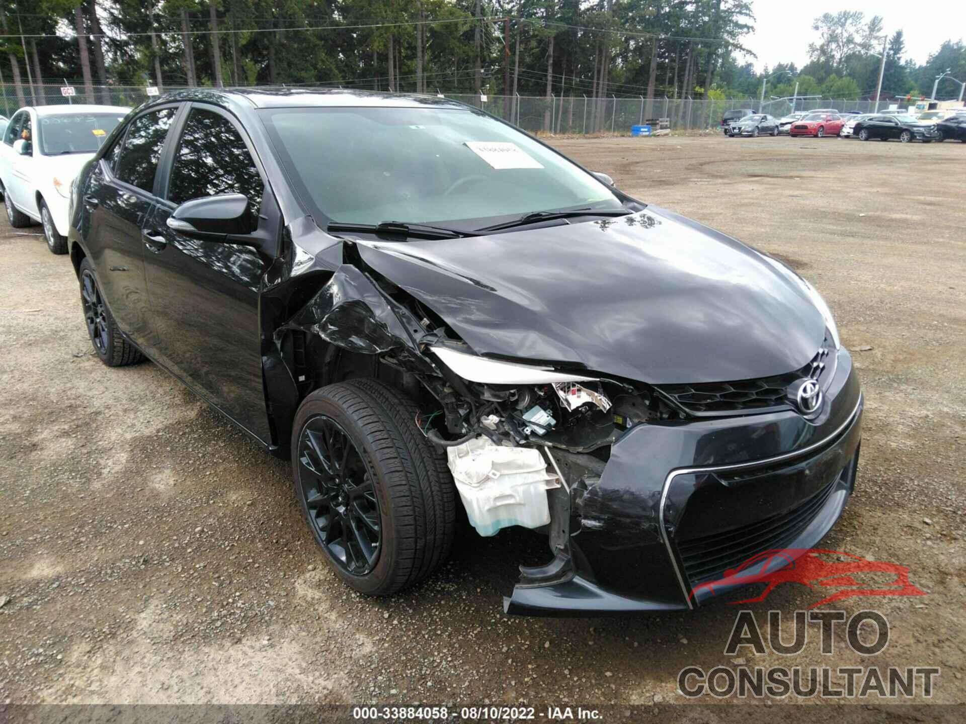TOYOTA COROLLA 2016 - 2T1BURHE0GC599774