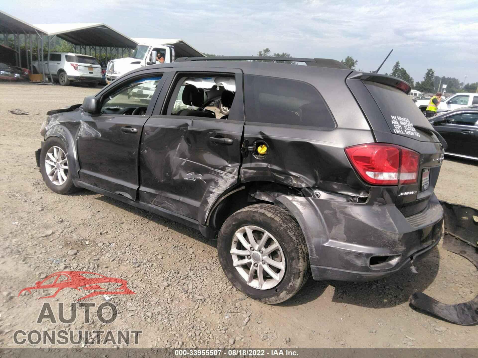DODGE JOURNEY 2017 - 3C4PDCBG4HT511353