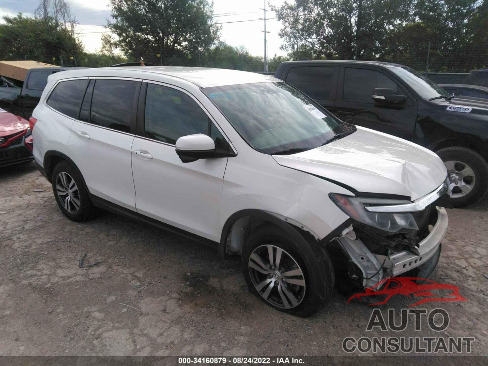 HONDA PILOT 2017 - 5FNYF5H32HB045788