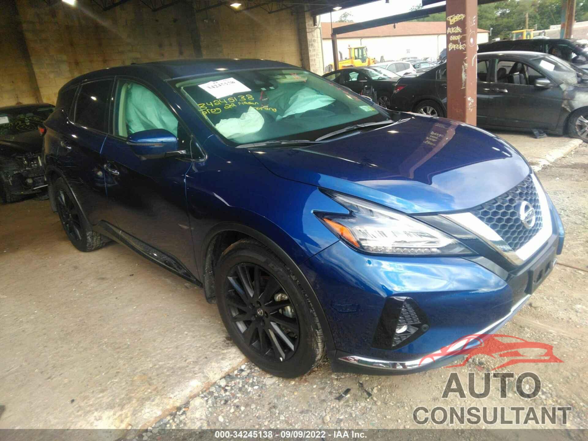 NISSAN MURANO 2022 - 5N1AZ2CS1NC109331