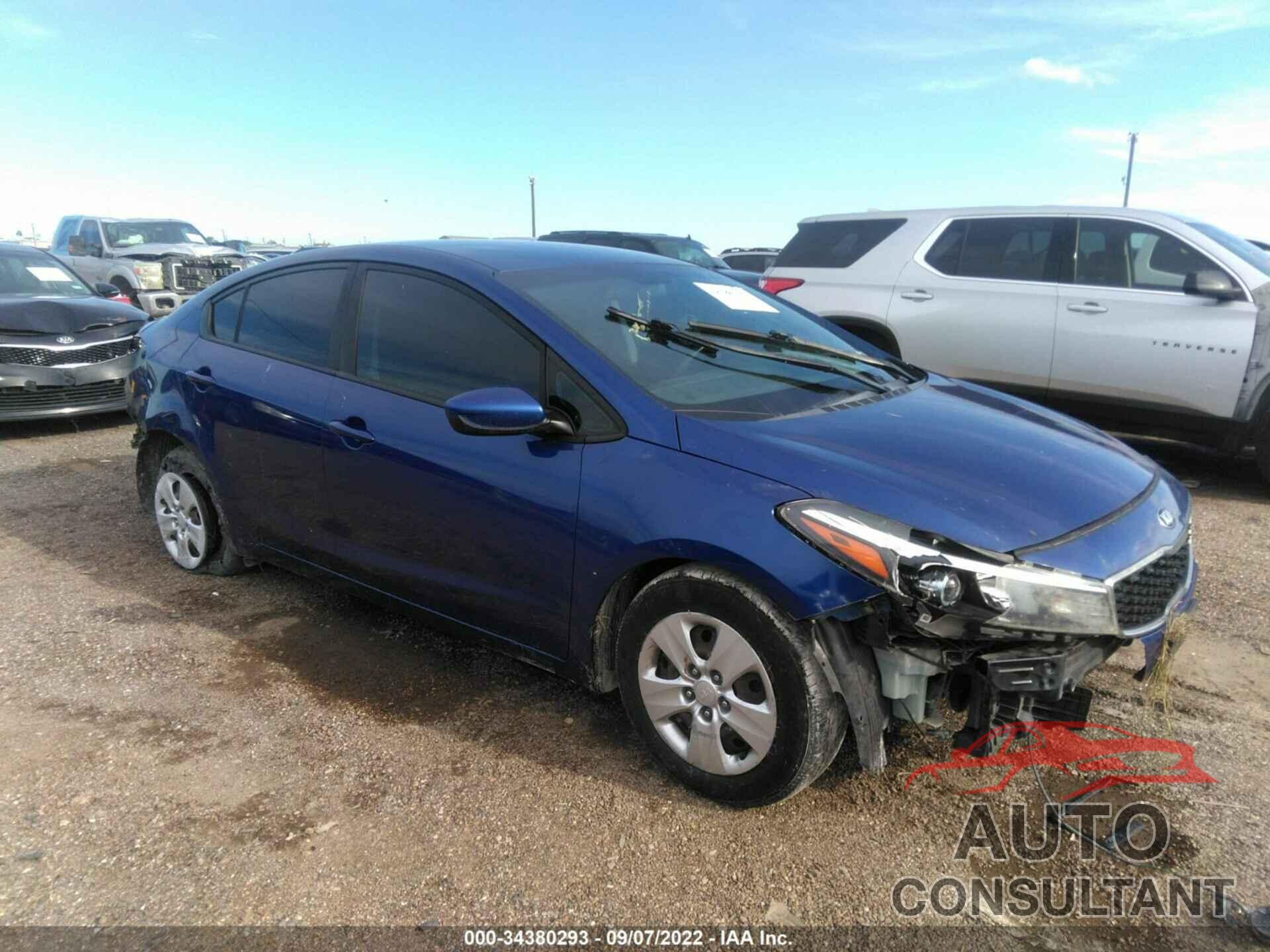 KIA FORTE 2017 - 3KPFK4A76HE028881