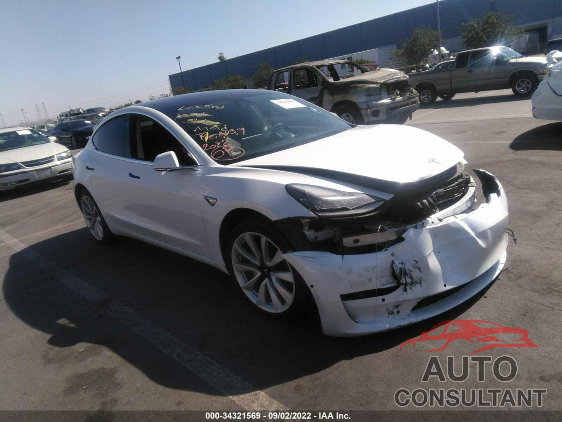 TESLA MODEL 3 2020 - 5YJ3E1EA4LF590974