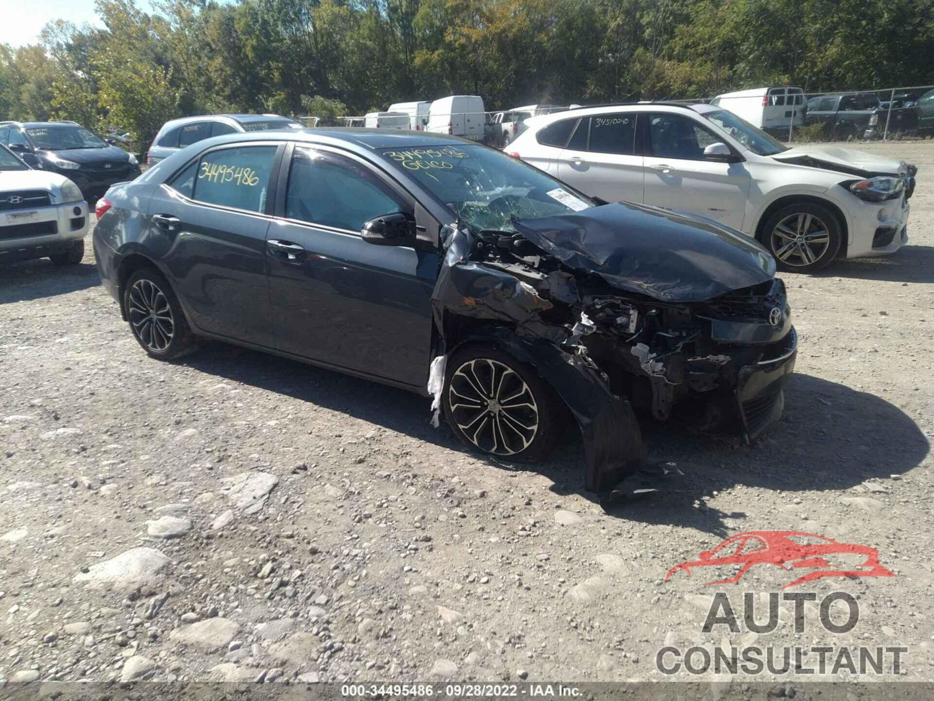 TOYOTA COROLLA 2016 - 2T1BURHE2GC706713