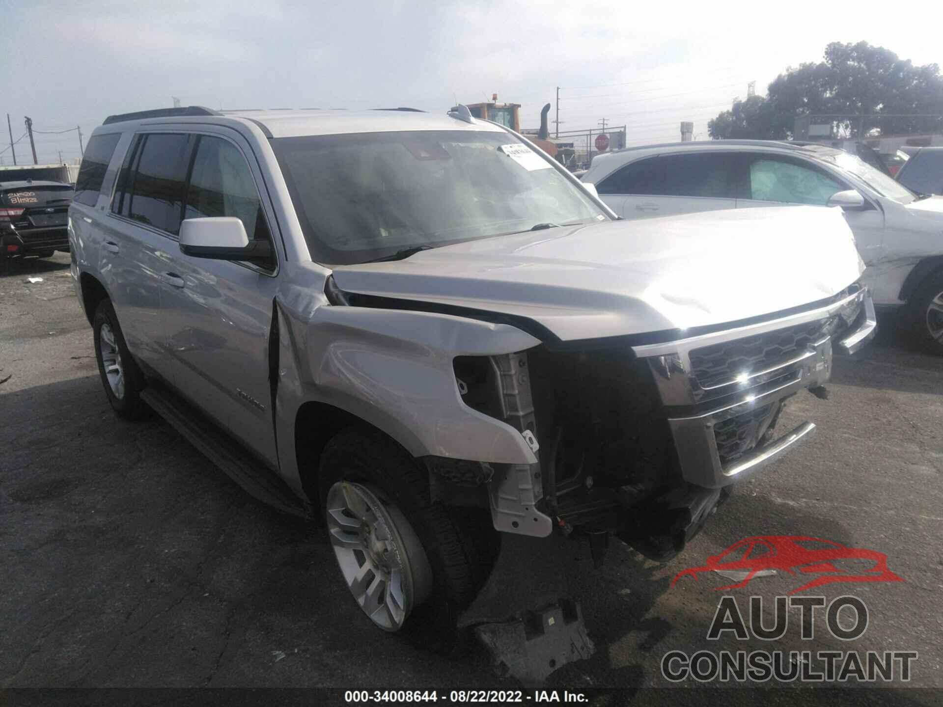 CHEVROLET TAHOE 2019 - 1GNSKBKC8KR119622