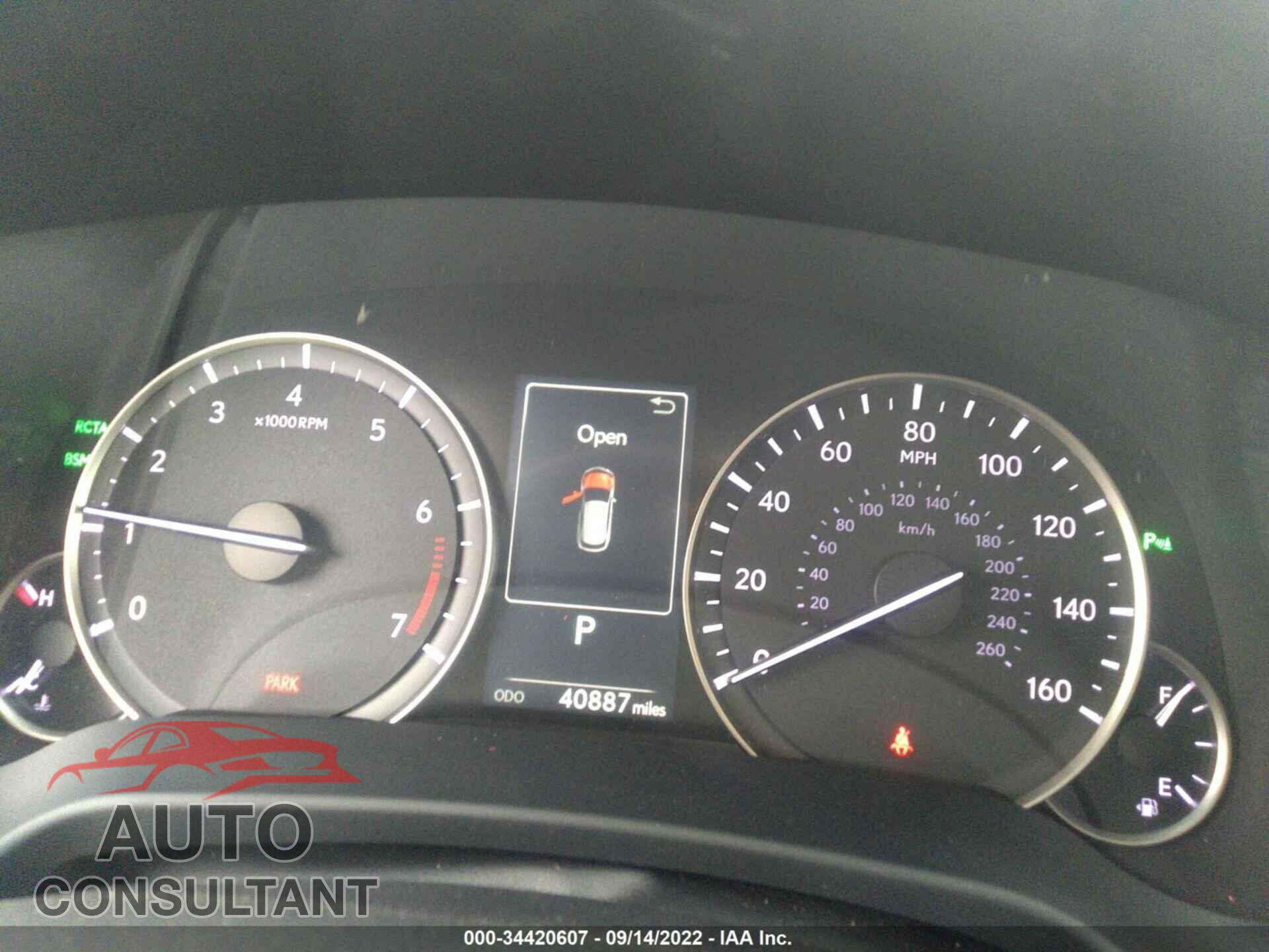 LEXUS RX 2019 - 2T2ZZMCA1KC117549
