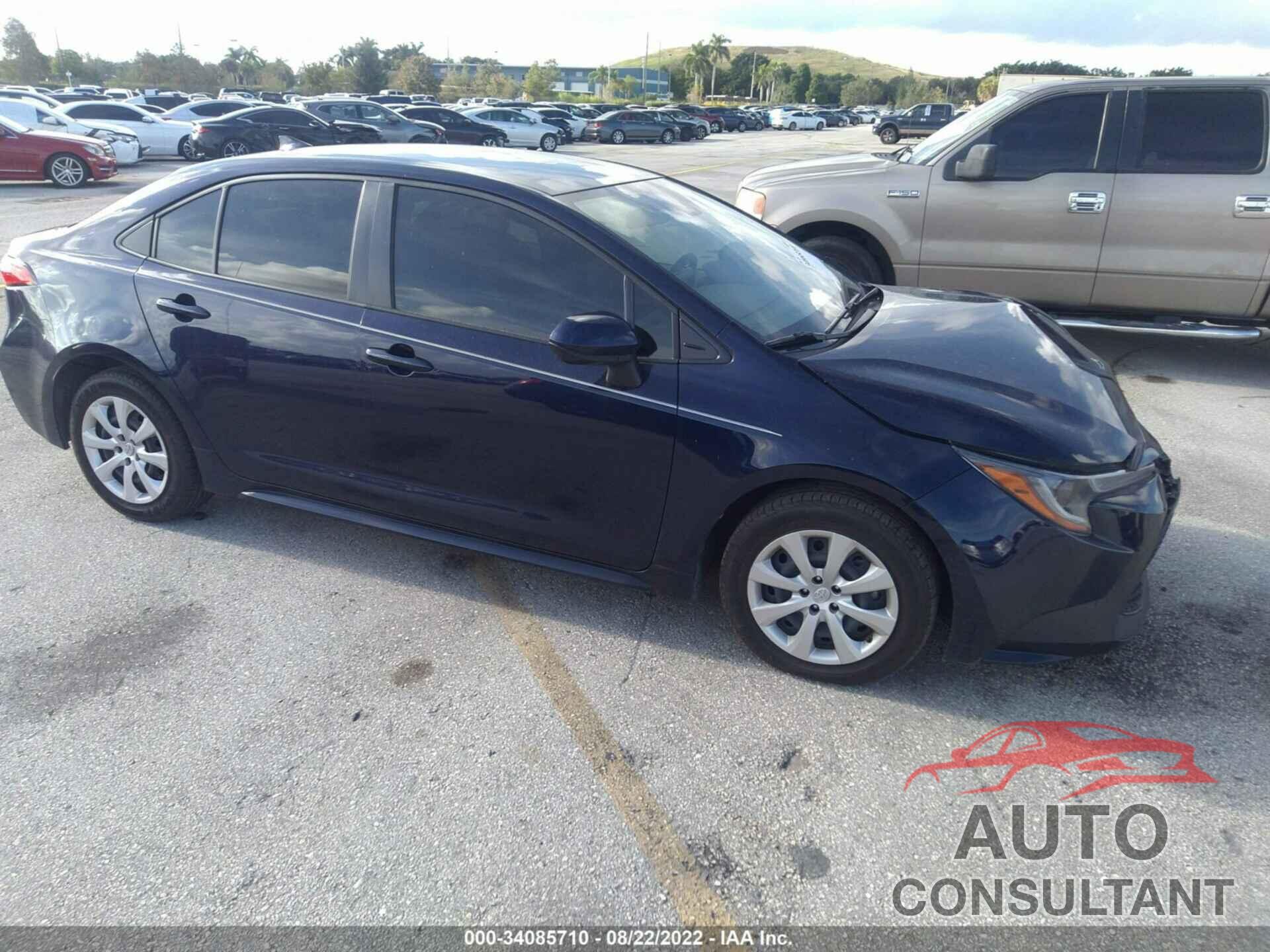 TOYOTA COROLLA 2021 - JTDEPMAE0MJ124305