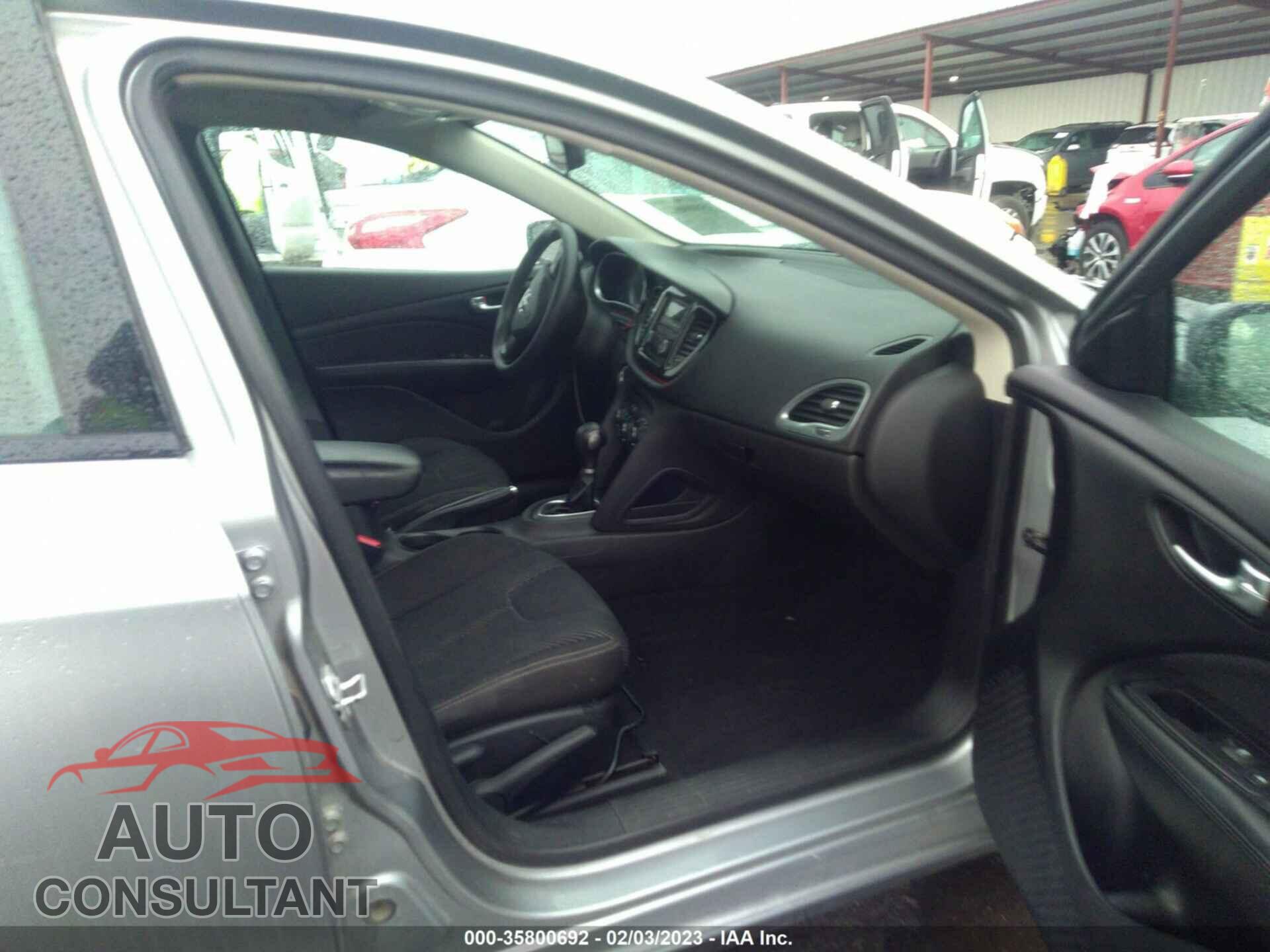 DODGE DART 2016 - 1C3CDFBA7GD720607