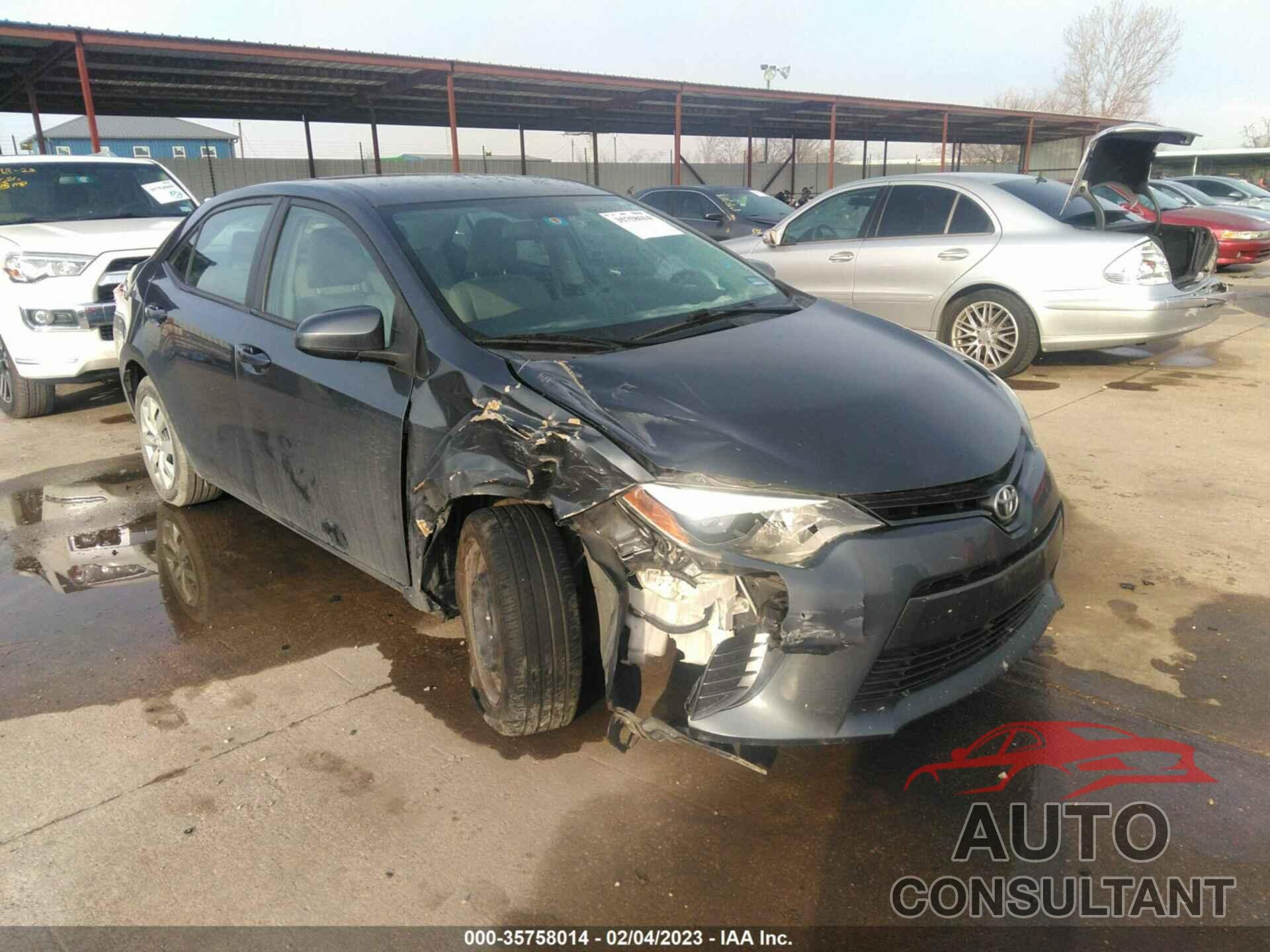 TOYOTA COROLLA 2016 - 2T1BURHE1GC649954