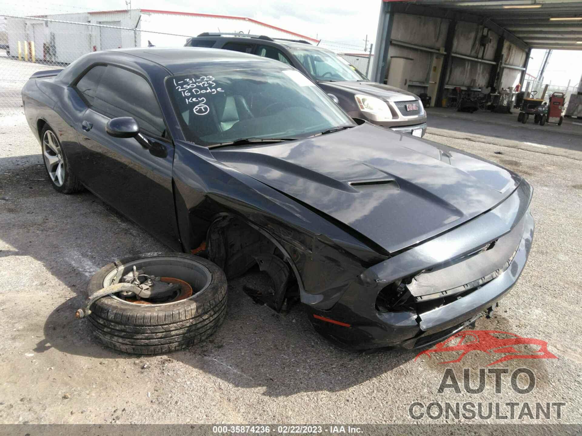 DODGE CHALLENGER 2016 - 2C3CDZAGXGH250423